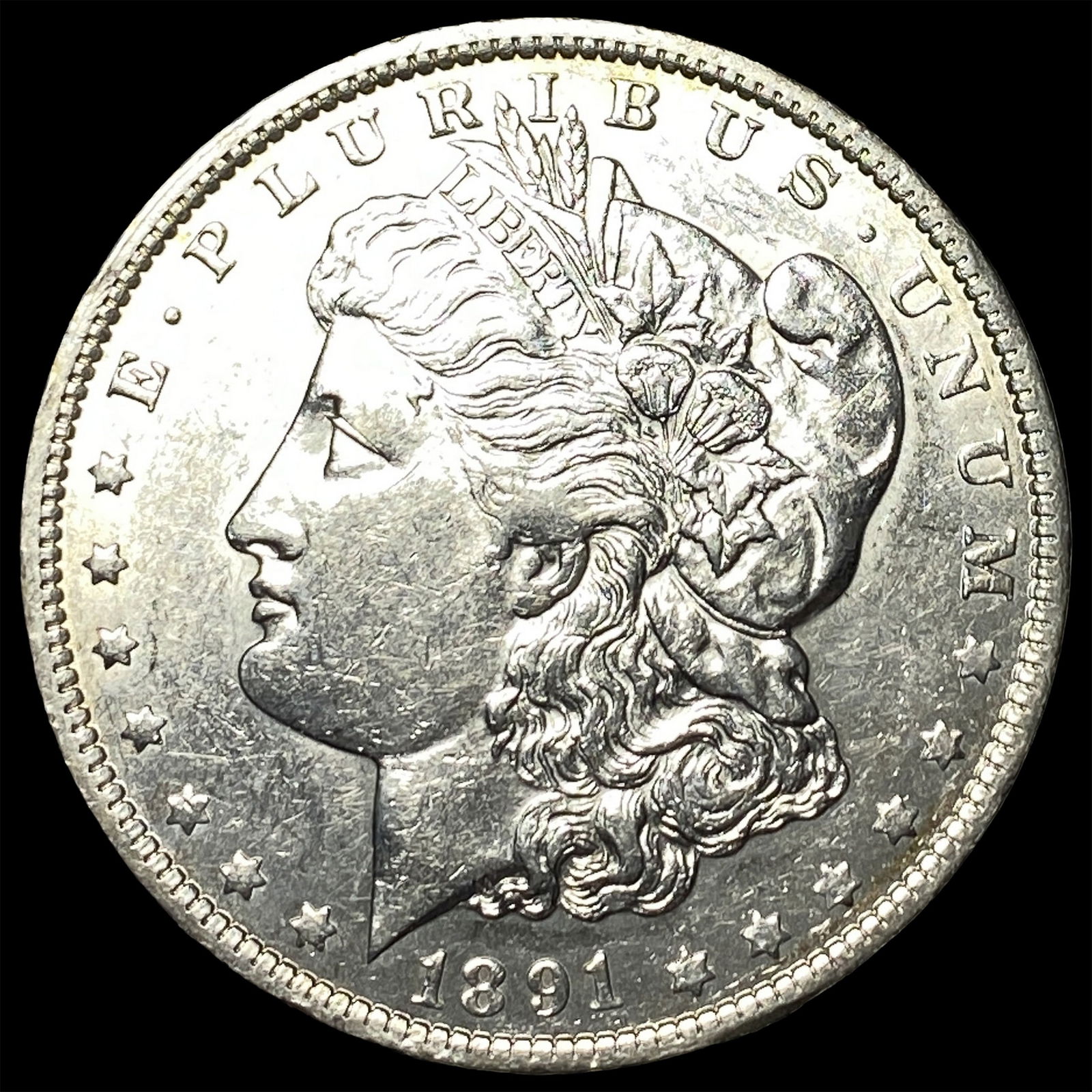 1891-O Silver Morgan Dollar CHOICE AU: 1891-O Silver Morgan Dollar CHOICE AU