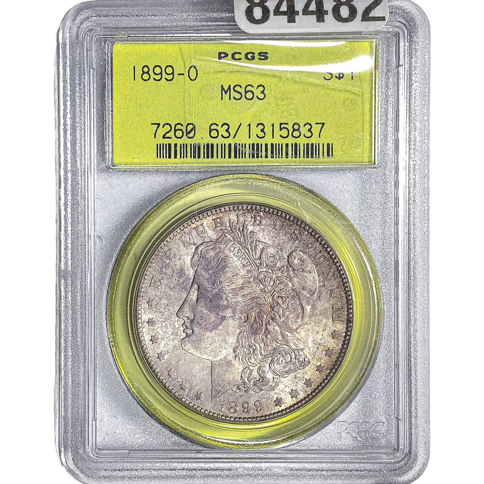 1899-O Morgan Silver Dollar PCGS MS63 (1 of 2)