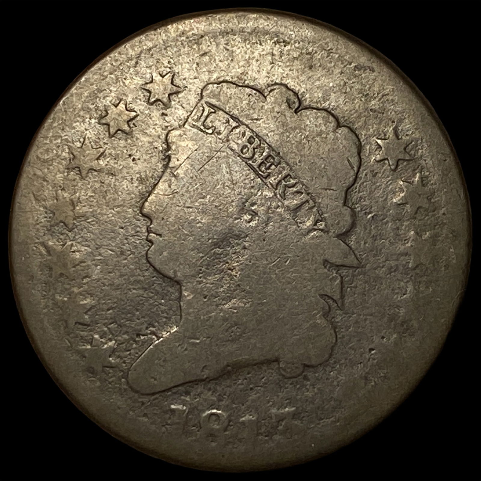 1813 Classic Head Large Cent NICELY CIRCULATED (1 of 2)