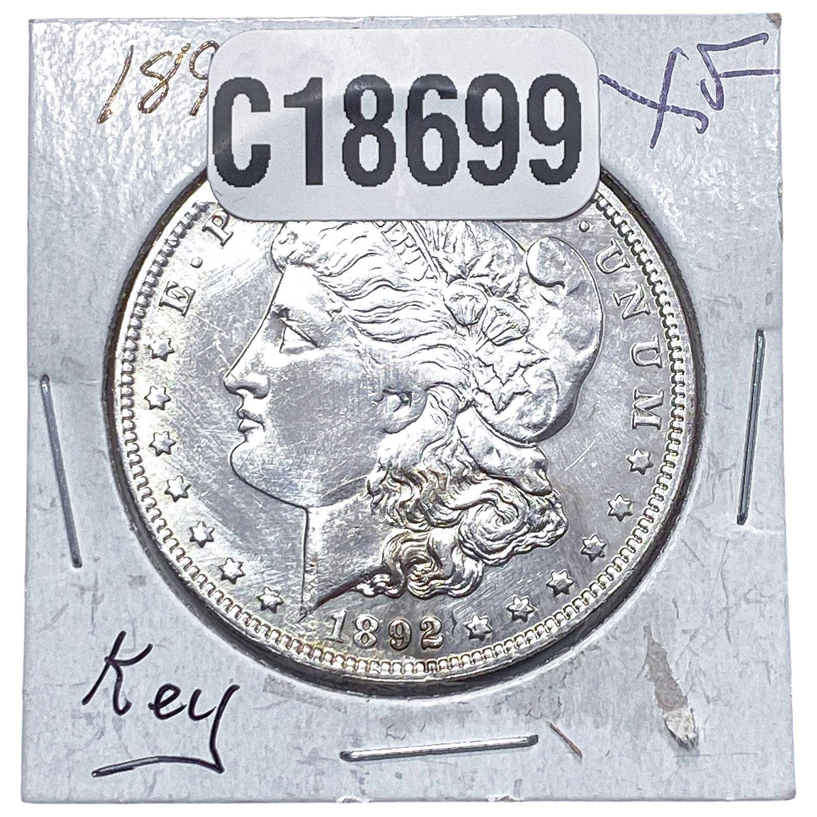 1892-O Morgan Silver Dollar: 1892-O Morgan Silver Dollar