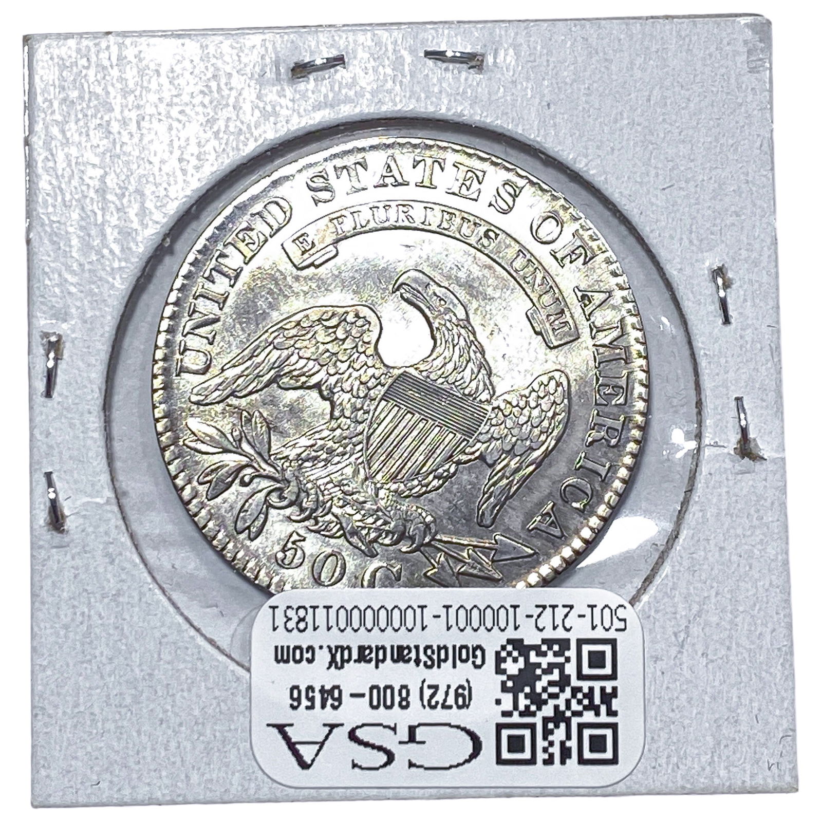 1829 Capped Bust Half Dollar - 2