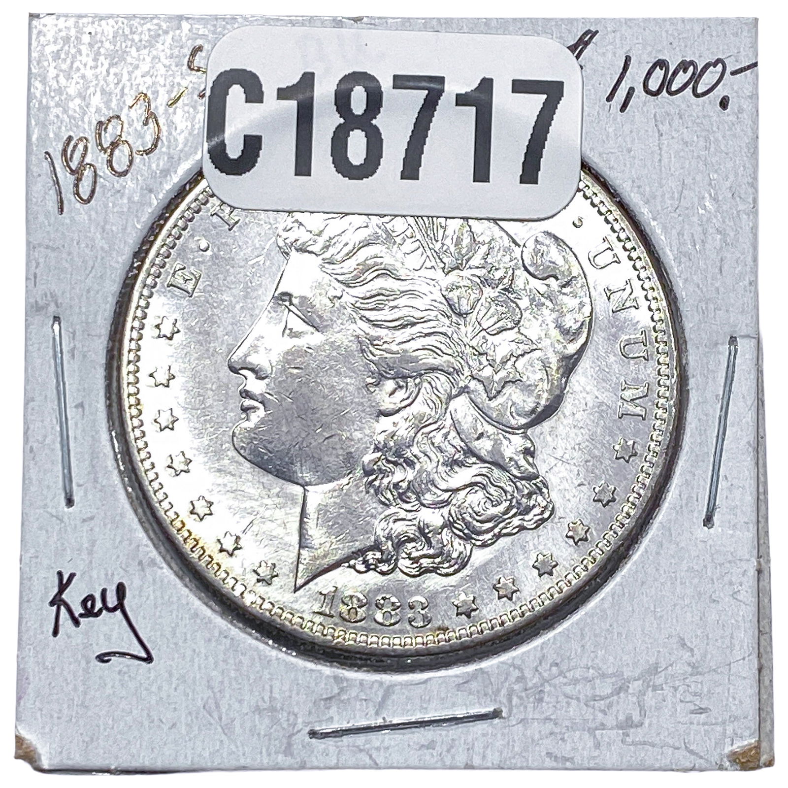 1883-S Morgan Silver Dollar: 1883-S Morgan Silver Dollar