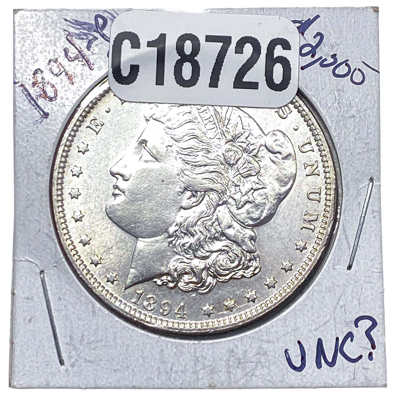 1894 Morgan Silver Dollar: 1894 Morgan Silver Dollar
