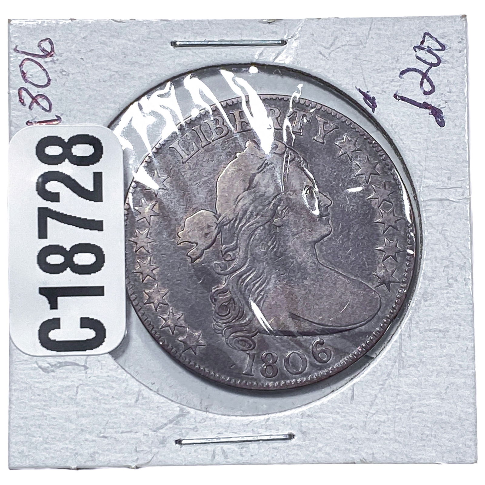 1806 Draped Bust Half Dollar: 1806 Draped Bust Half Dollar