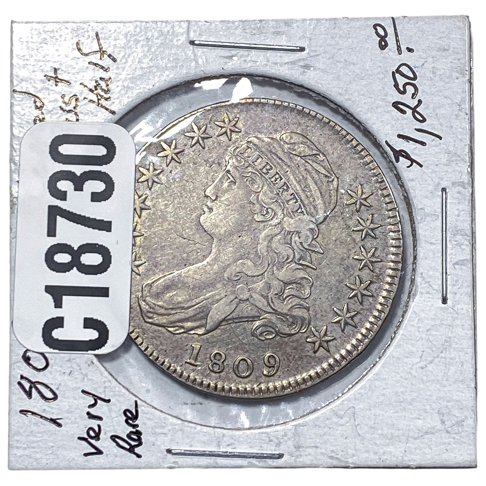 1809 Capped Bust Half Dollar (1 of 2)