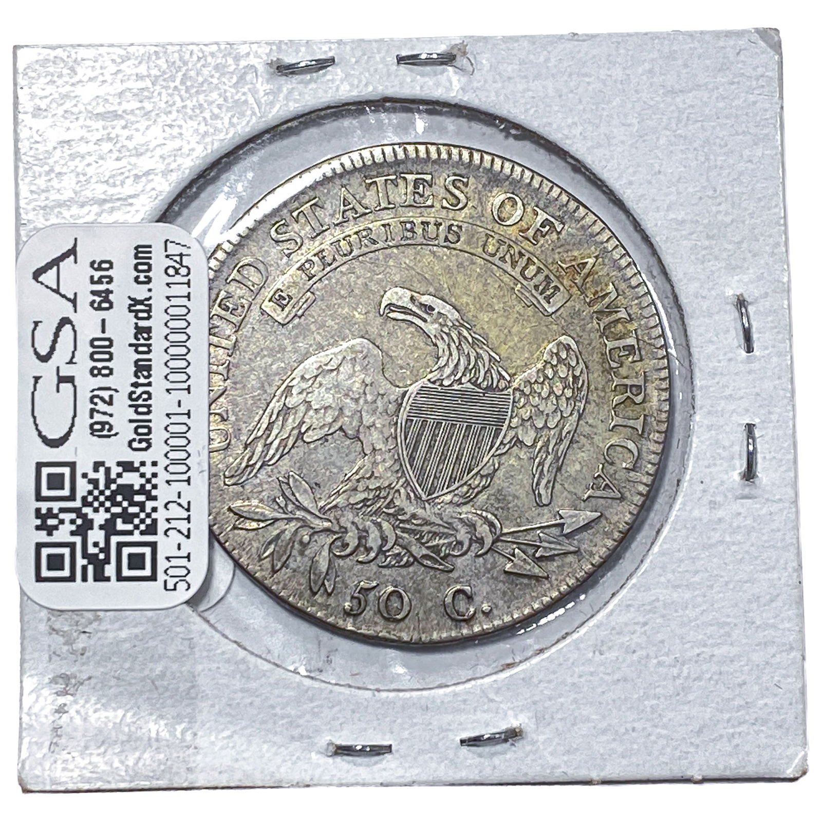 1809 Capped Bust Half Dollar - 2