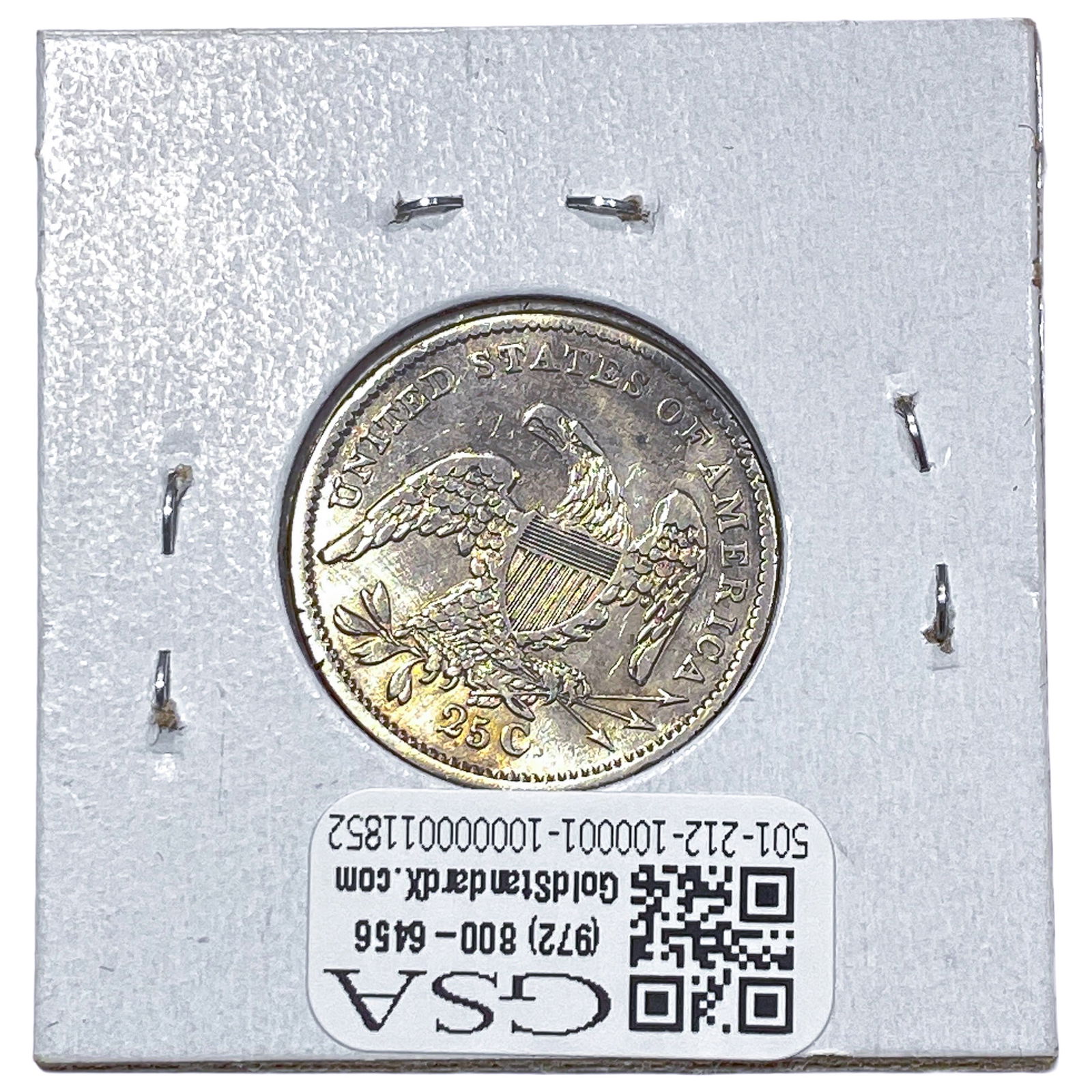 1834 Capped Bust Quarter - 2