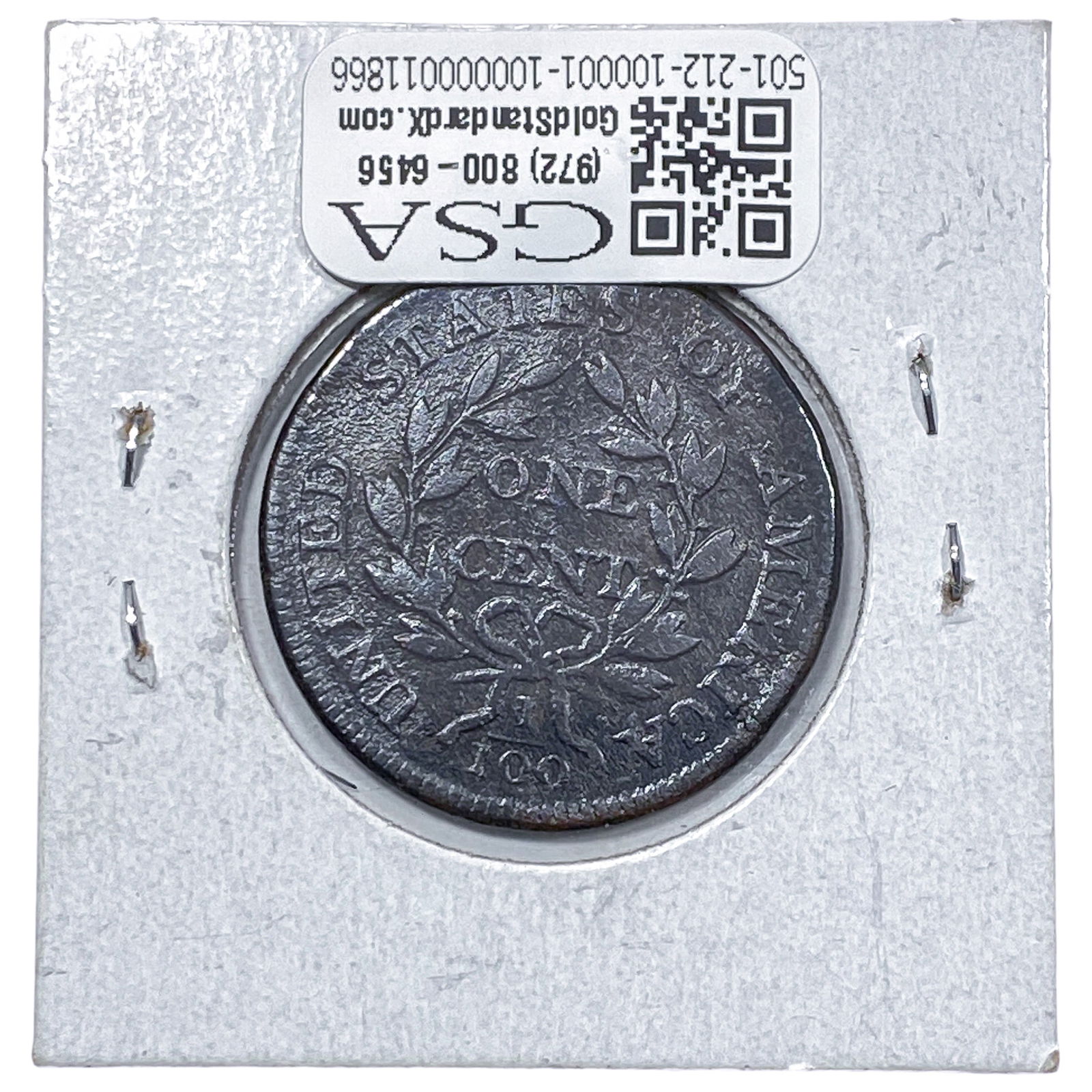 1807 Draped Bust Large Cent - 2