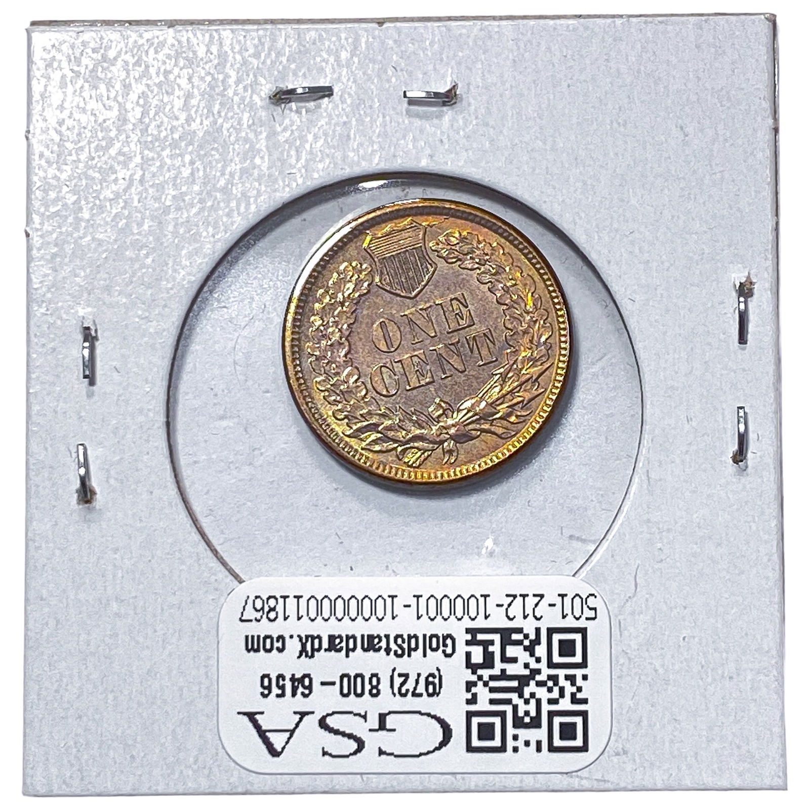 1861 Indian Head Cent - 2