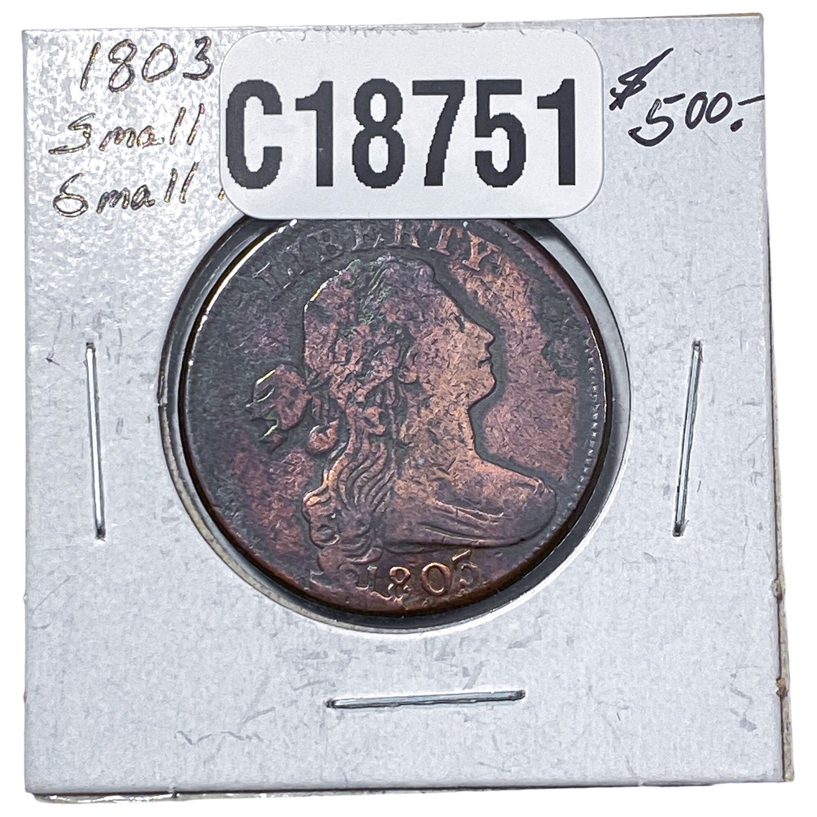1803 Draped Bust Large Cent: 1803 Draped Bust Large Cent