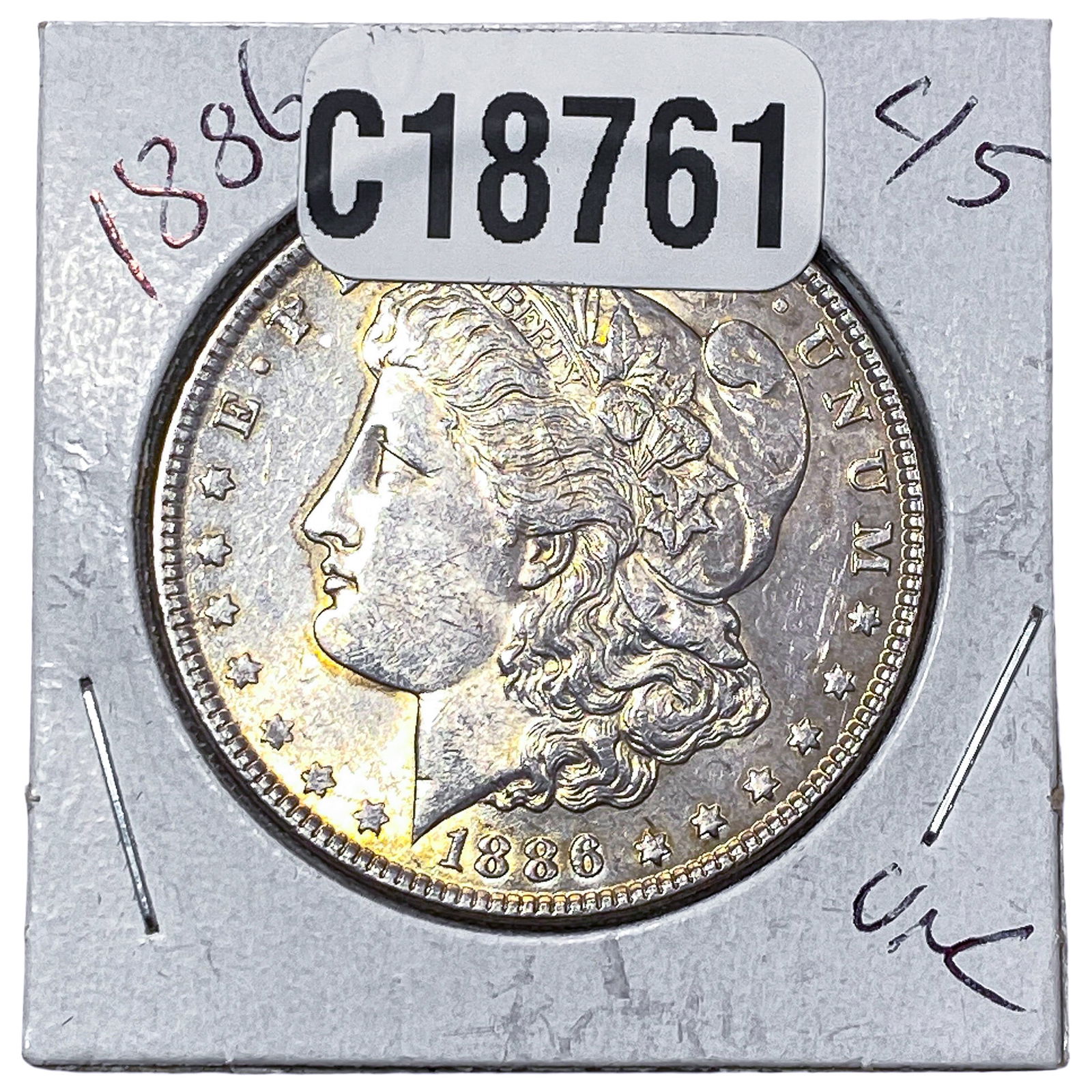 1886-O Morgan Silver Dollar (1 of 2)