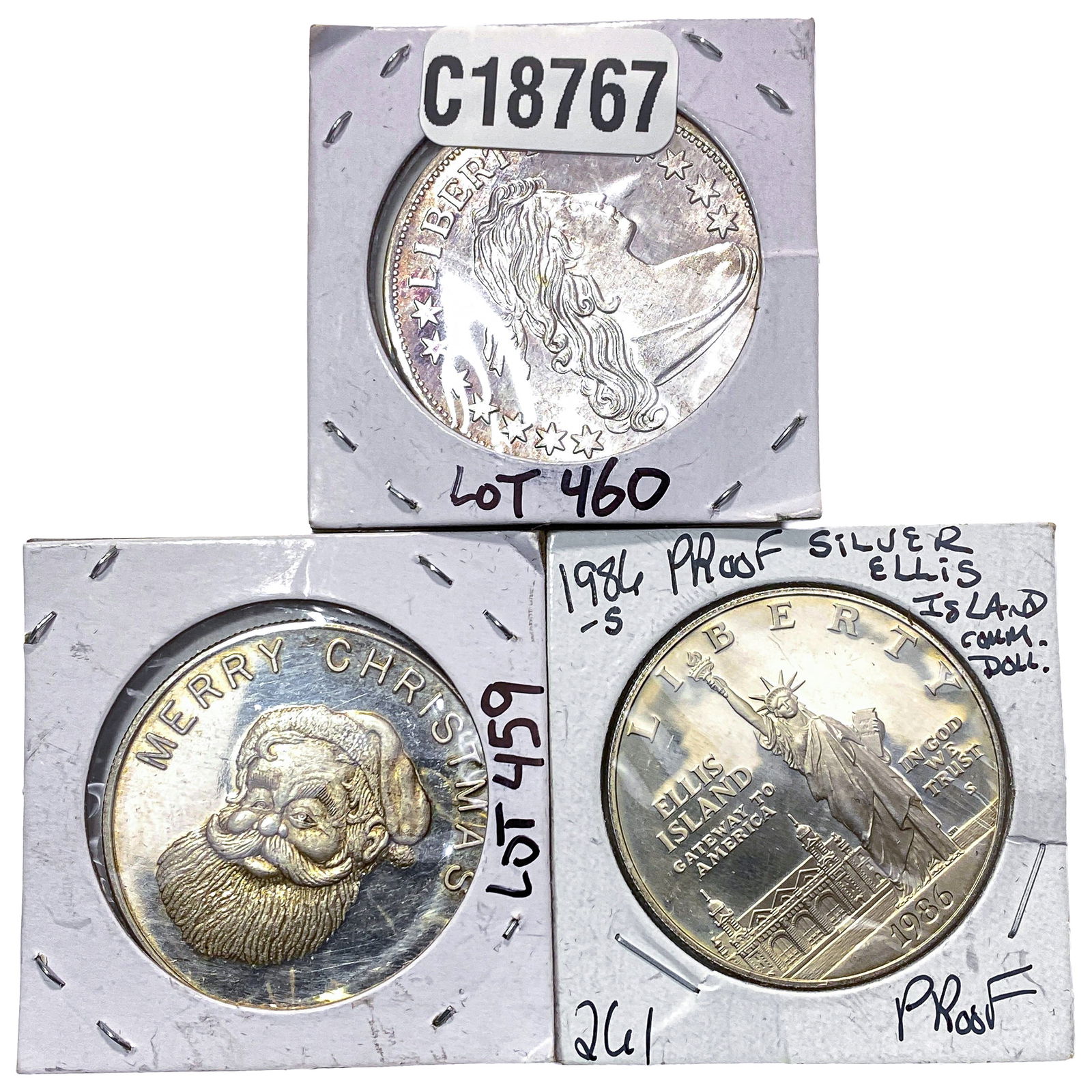 Various Dates Silver Coins Lot (1 of 2)