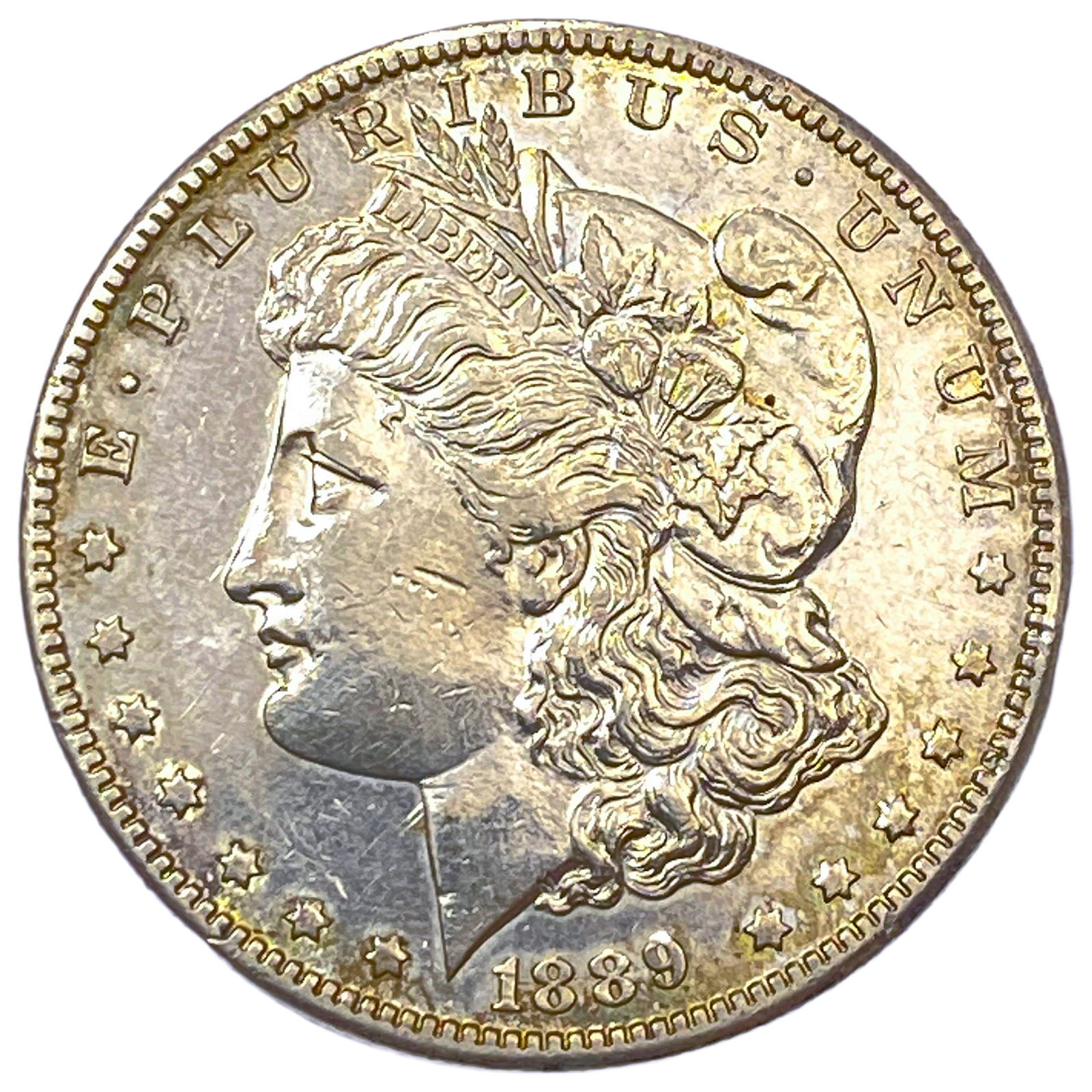 1889-CC Morgan Silver Dollar (1 of 2)