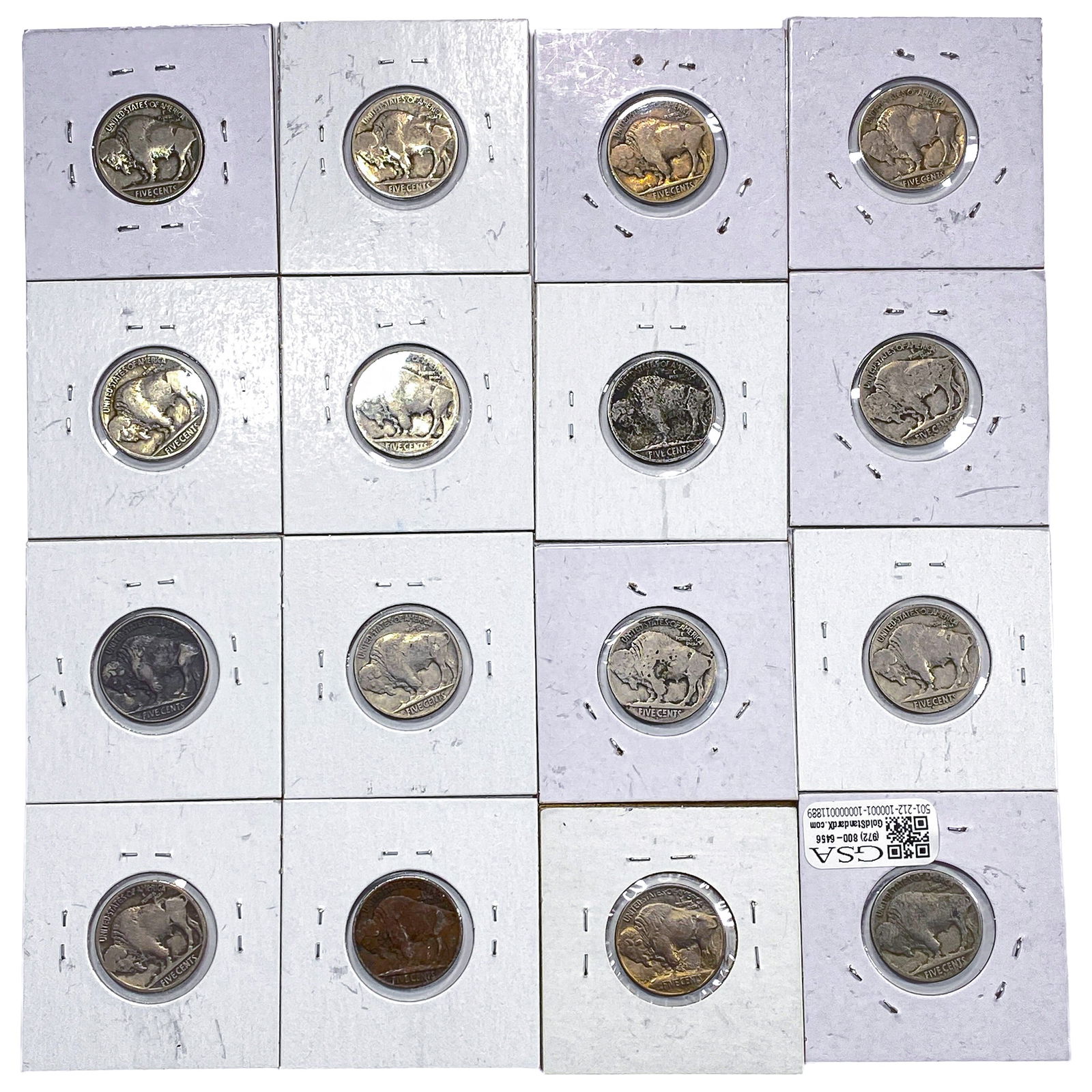 Various Dates Buffalo Nickel - 2