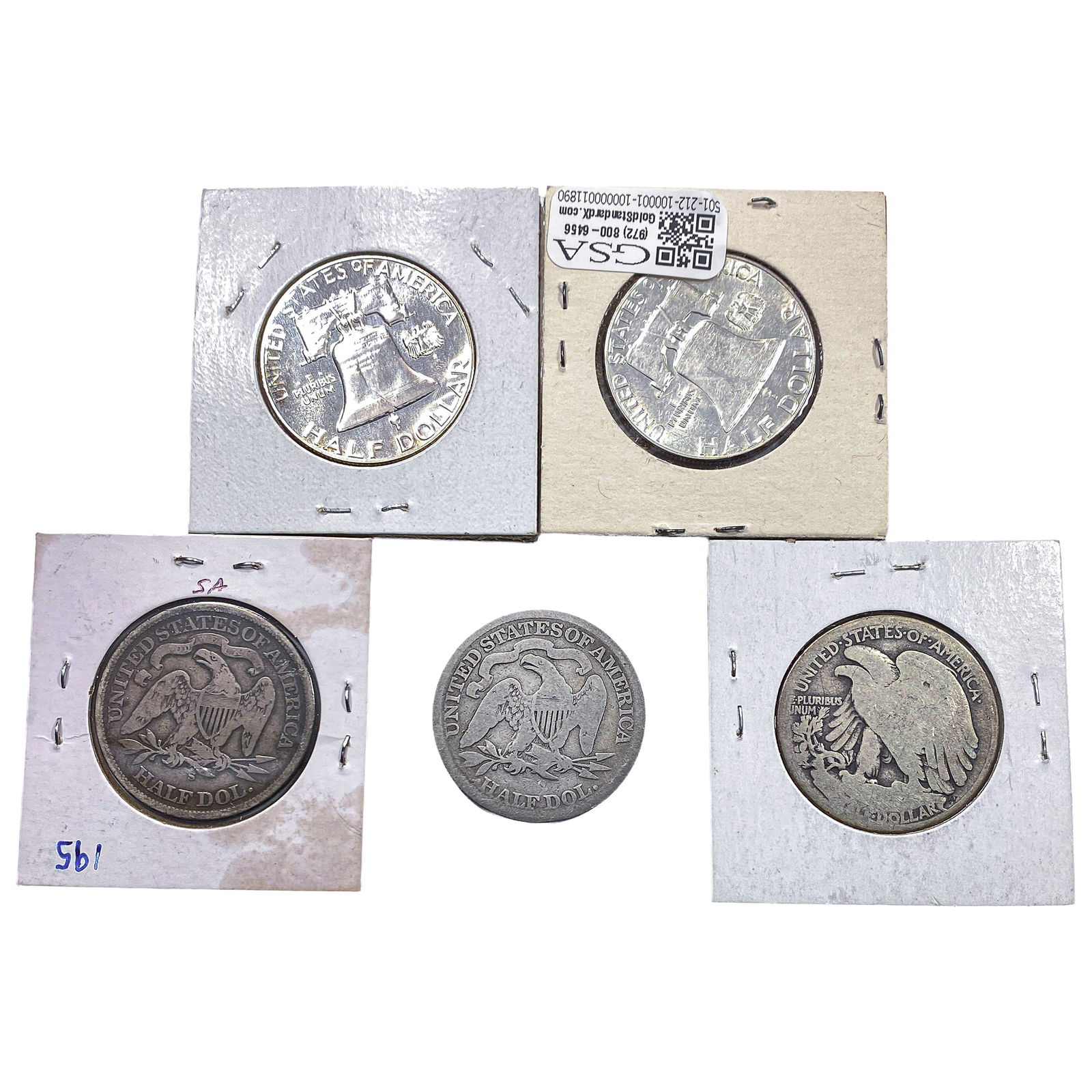 Various Dates U.S. 50C Lot - 2