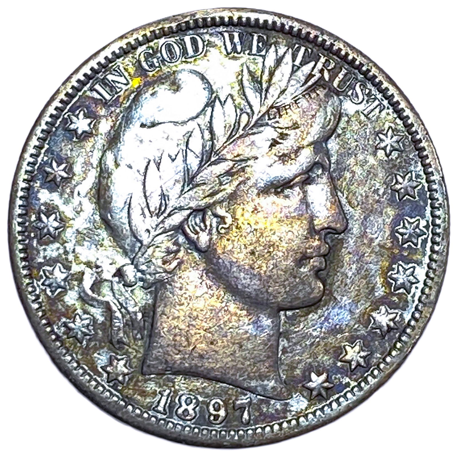 1897-O Barber Half Dollar (1 of 2)
