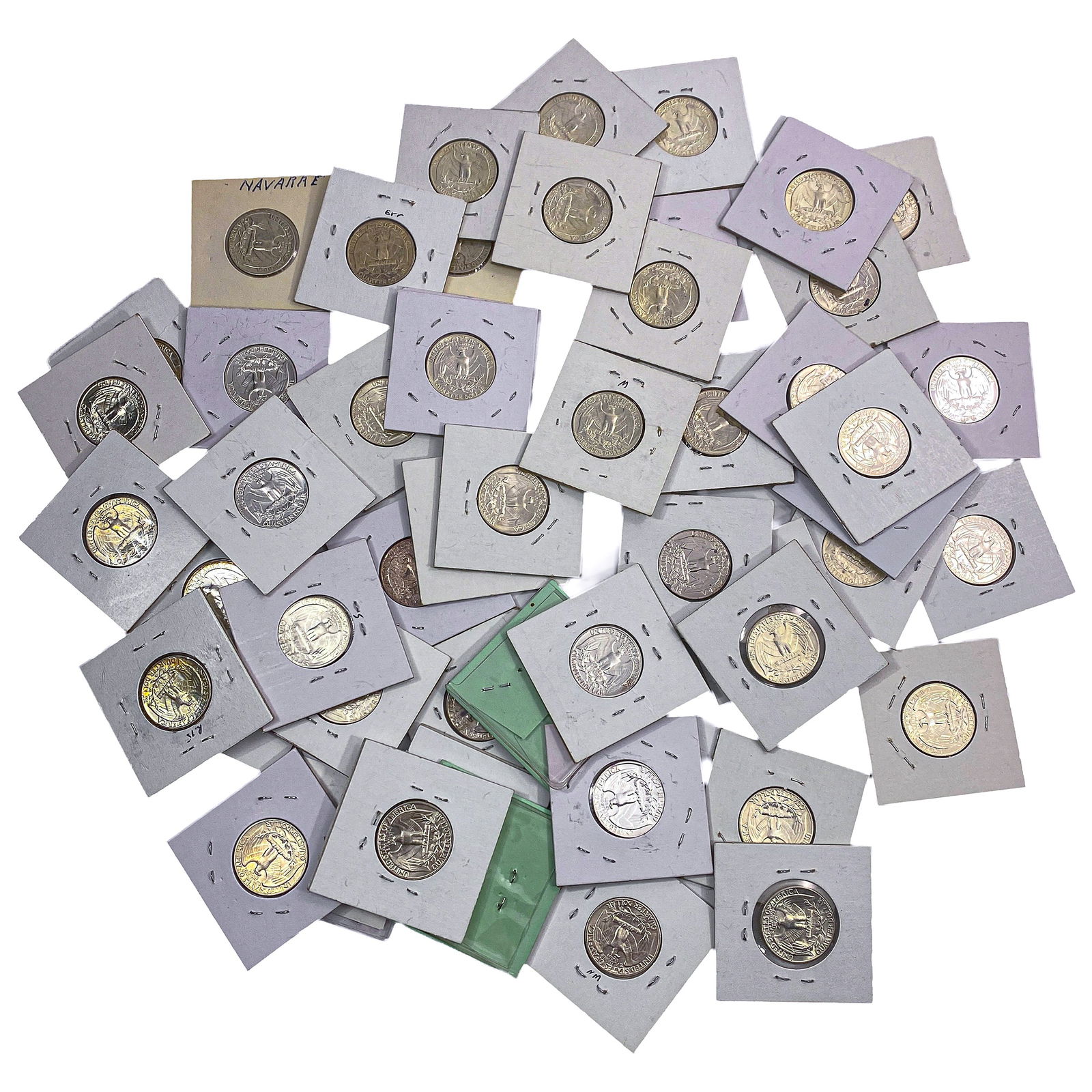 Mixed Dates Washington Silver Quarter - 2