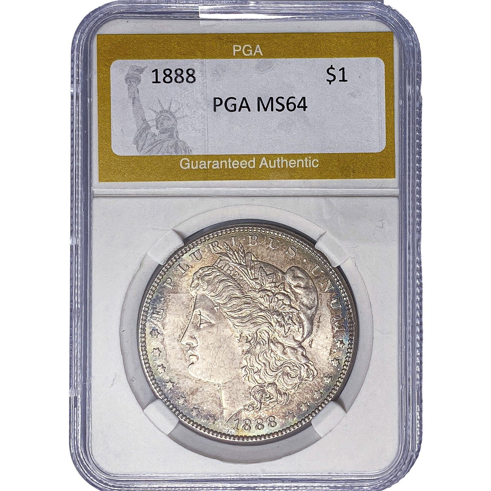 1888 Morgan Silver Dollar PGA MS64 (1 of 2)