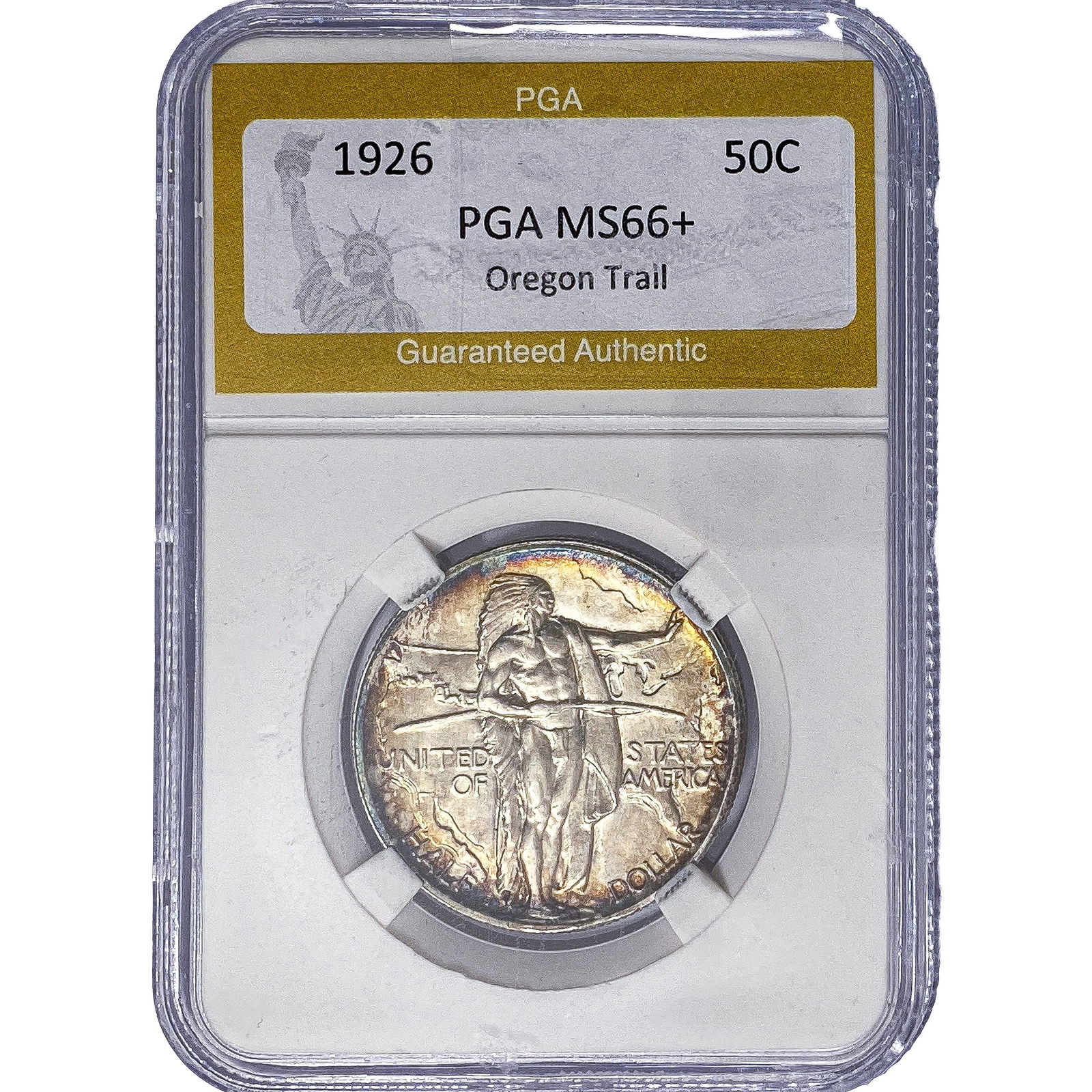 1926 Oregon Trail Half Dollar PGA MS66+ (1 of 2)