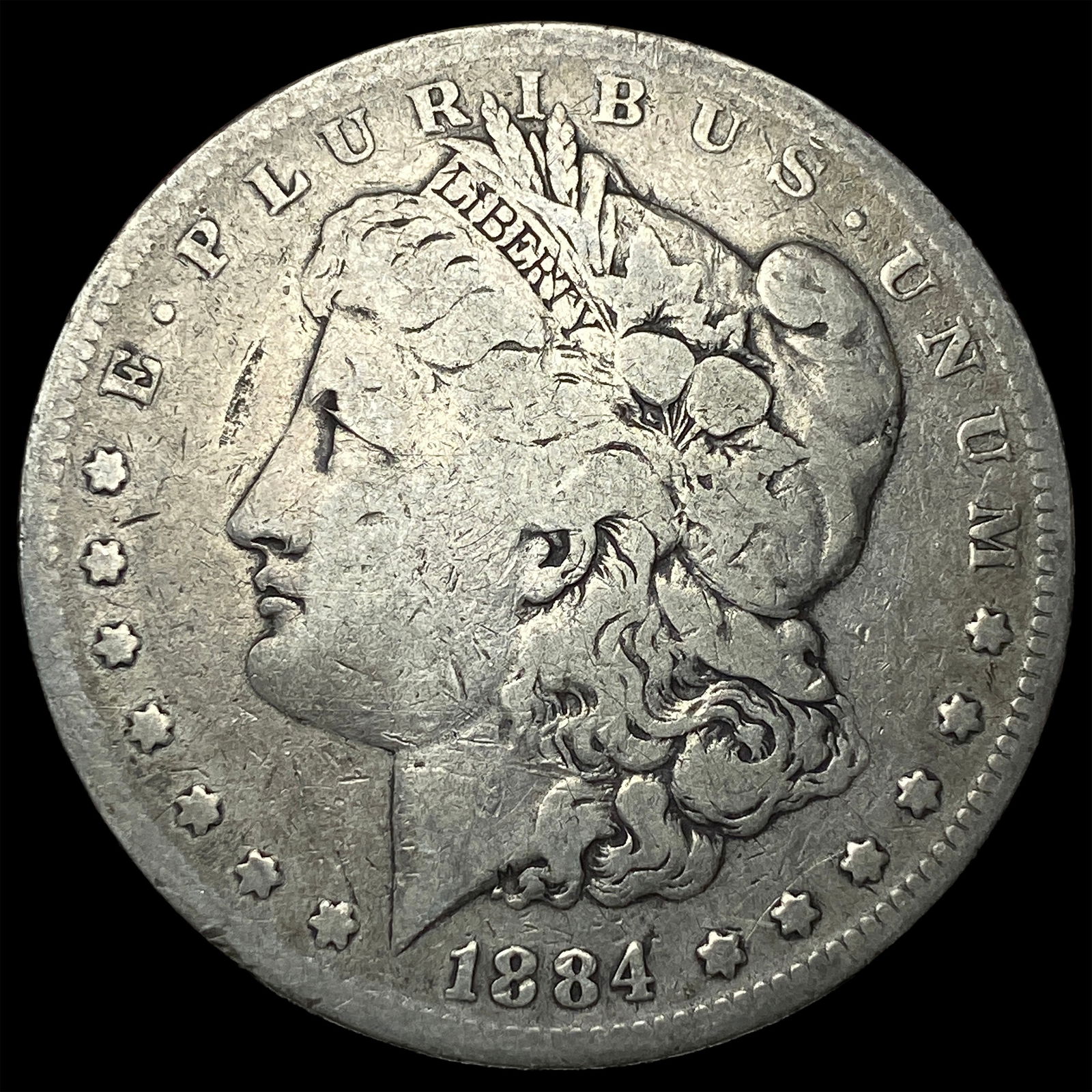 1884 Morgan Silver Dollar NICELY CIRCULATED (1 of 2)