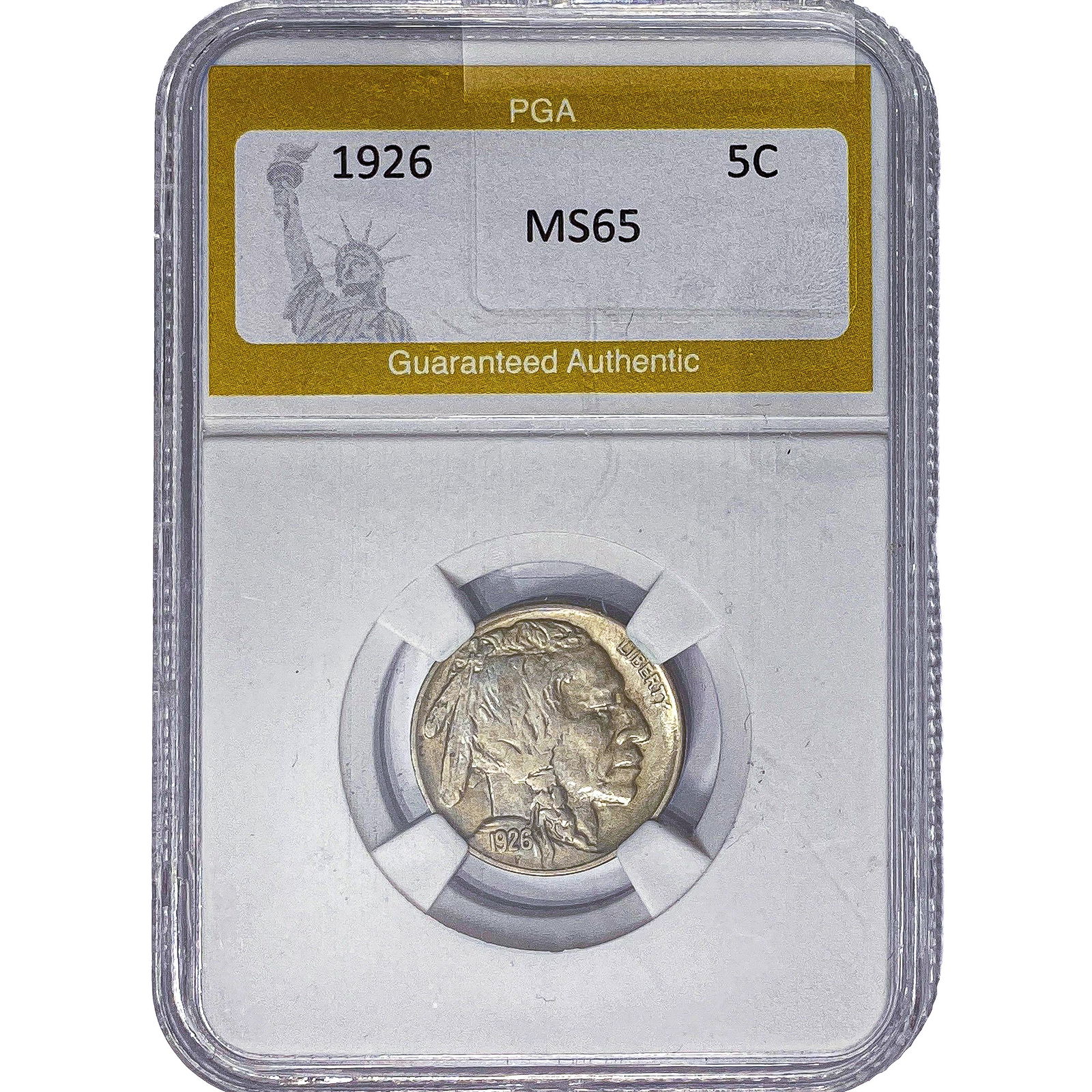 1926 Buffalo Nickel PGA MS65 (1 of 2)