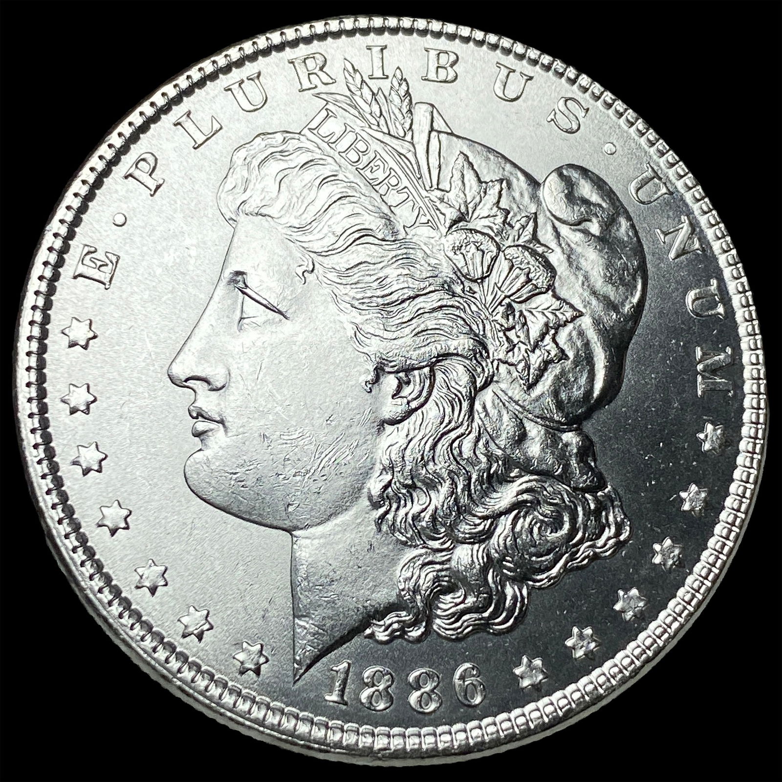 1886 Morgan Silver Dollar UNCIRCULATED: 1886 Morgan Silver Dollar UNCIRCULATED