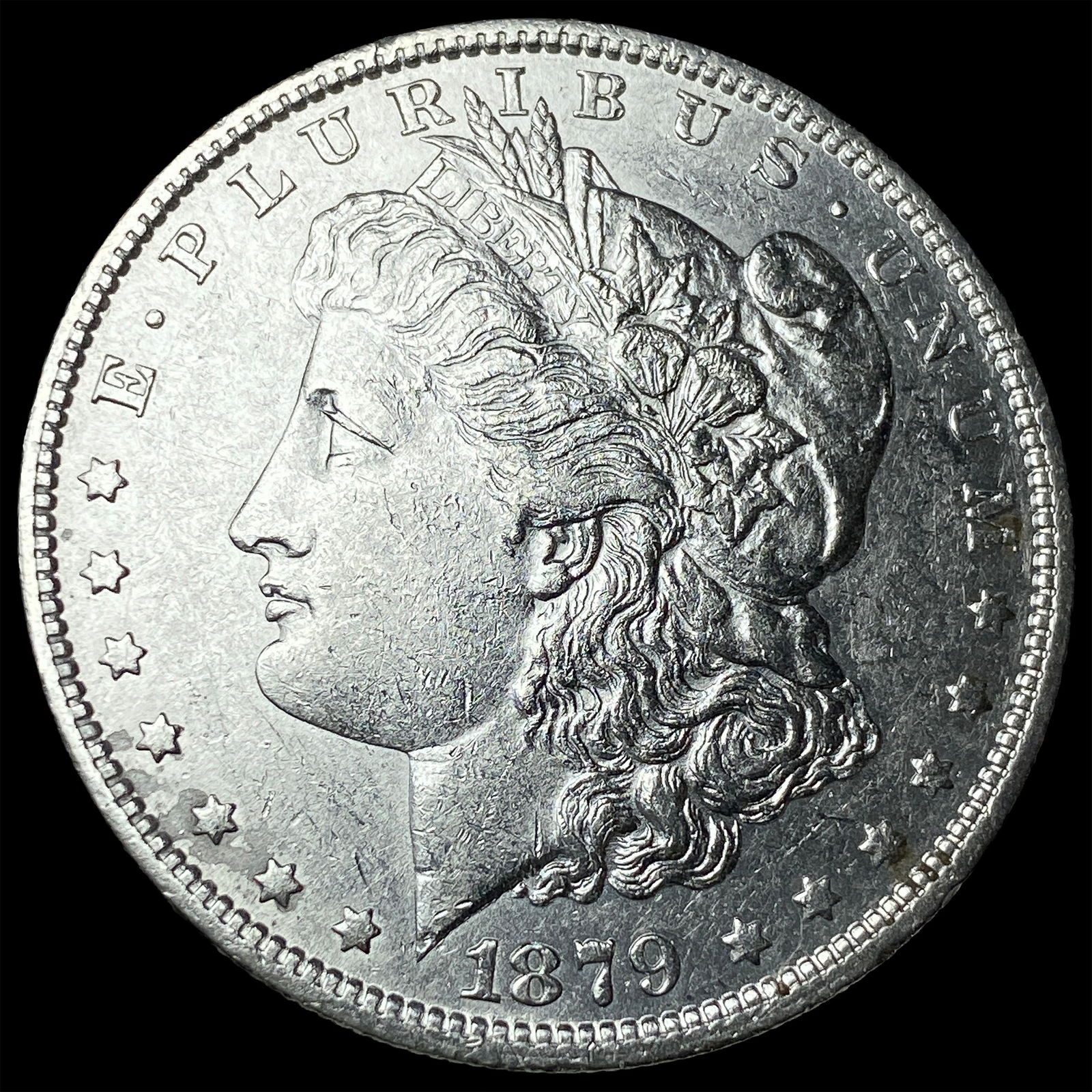 1879-O Silver Morgan Dollar CLOSELY UNCIRCULATED (1 of 2)