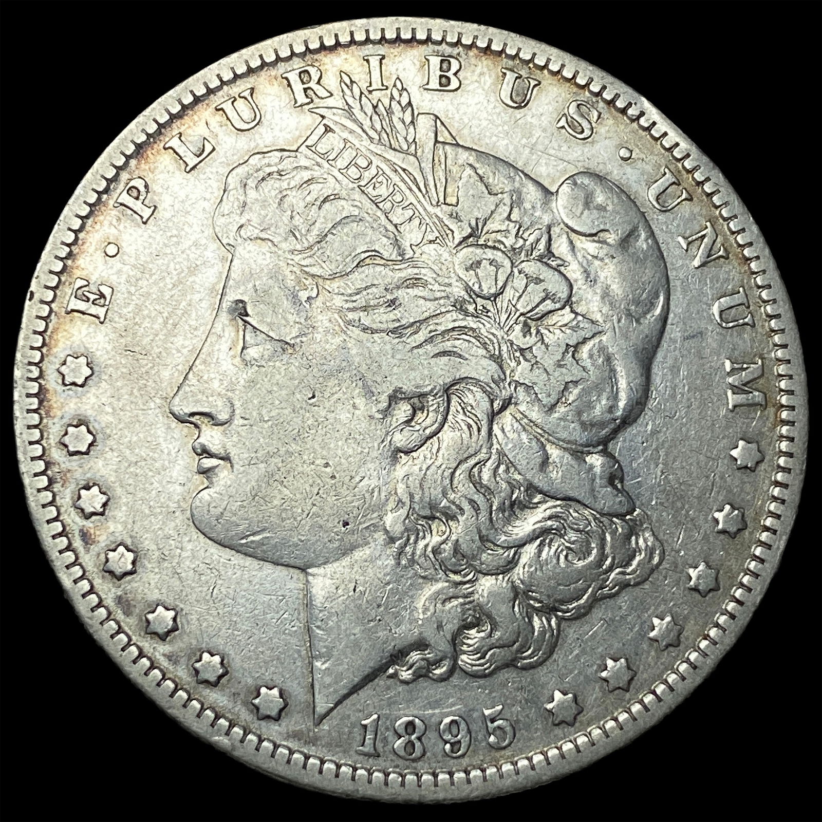 1895-O Silver Morgan Dollar LIGHTLY CIRCULATED (1 of 2)