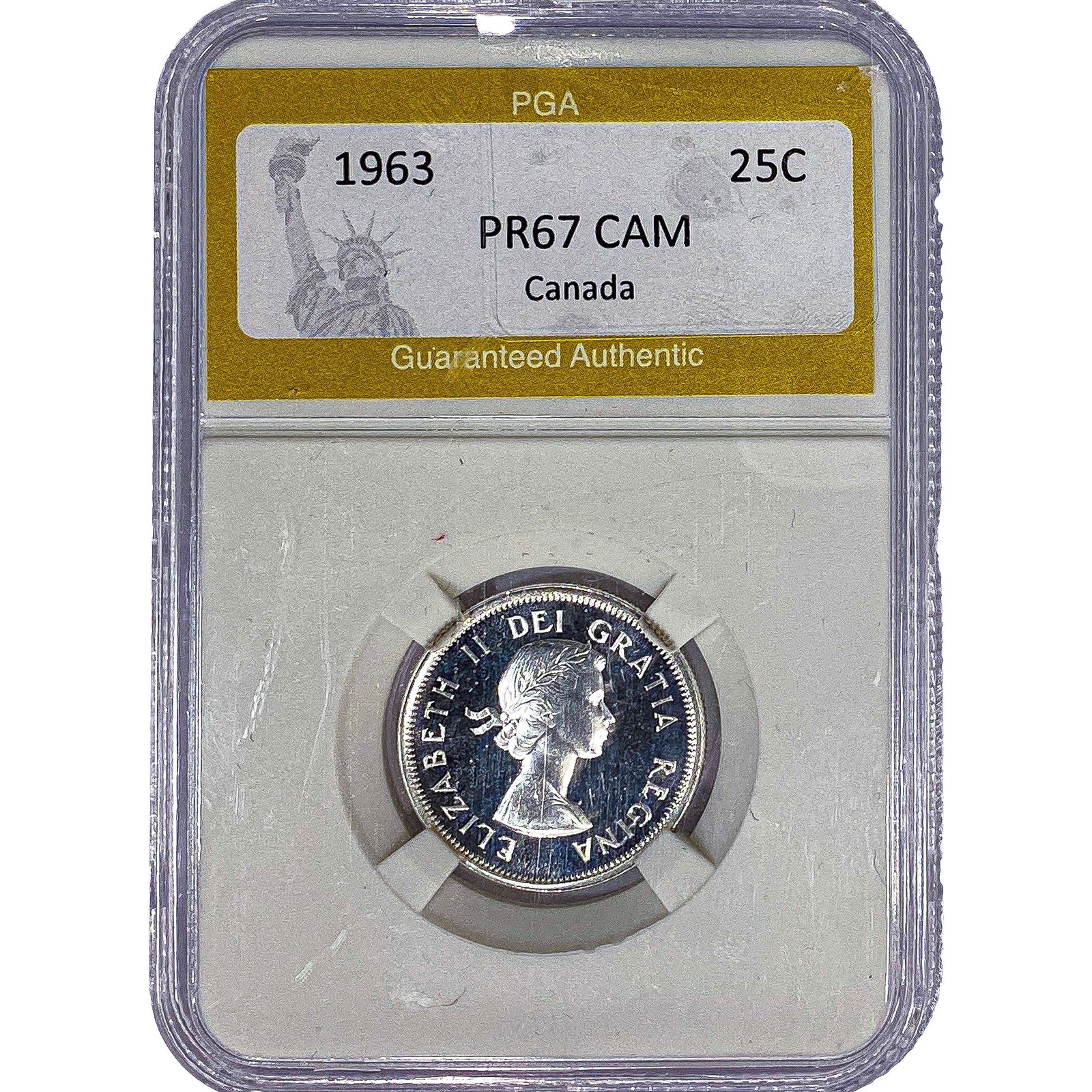1963 Canada Silver 25 Cents PGA PR67 CAM (1 of 2)