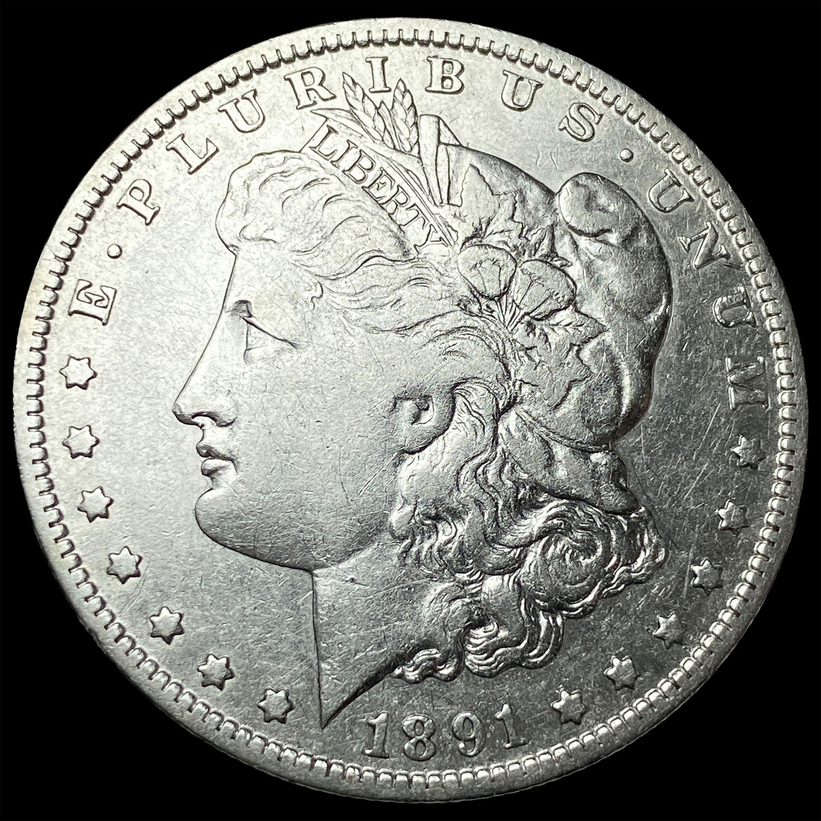 1891-O Silver Morgan Dollar LIGHTLY CIRCULATED (1 of 2)