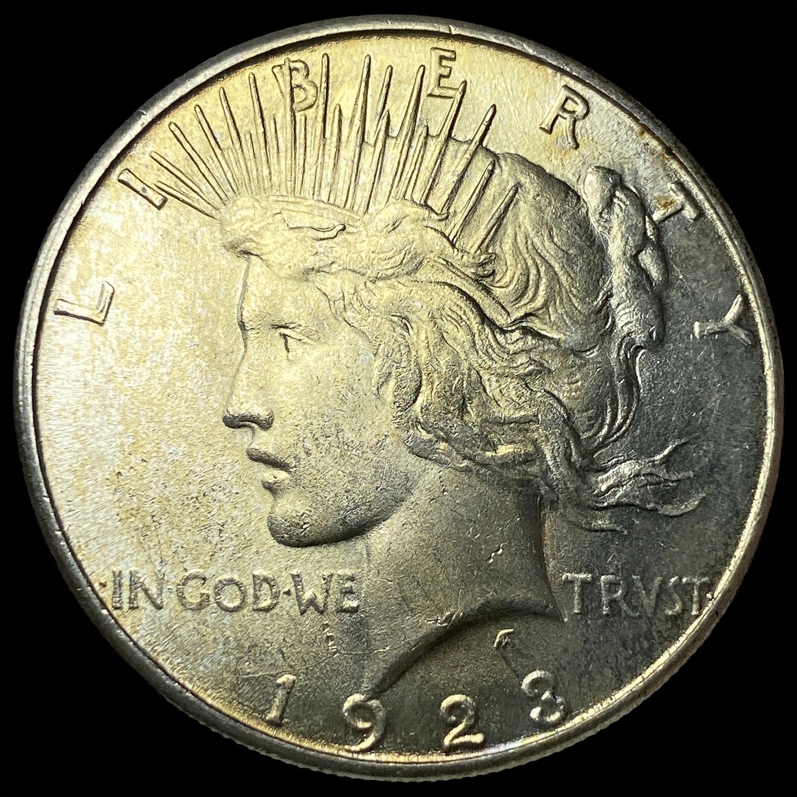1923-S Silver Peace Dollar UNCIRCULATED (1 of 2)