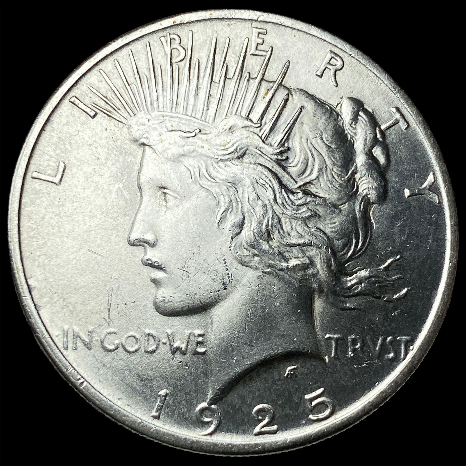 1925 Silver Peace Dollar UNCIRCULATED: 1925 Silver Peace Dollar UNCIRCULATED