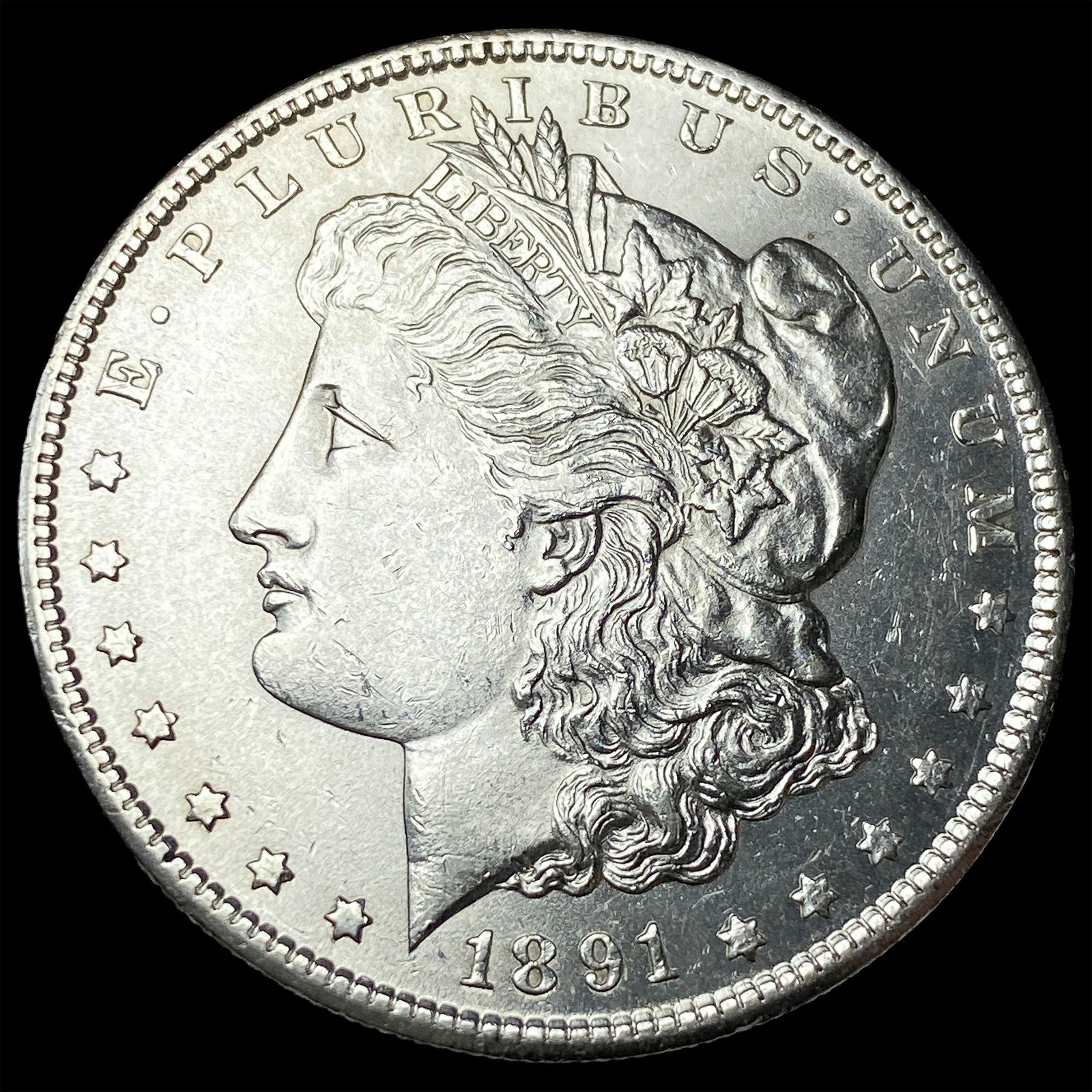1891-S Silver Morgan Dollar UNCIRCULATED: 1891-S Silver Morgan Dollar UNCIRCULATED