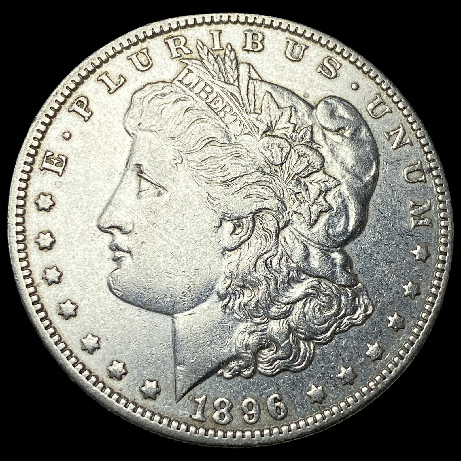 1896-O Silver Morgan Dollar CLOSELY UNCIRCULATED (1 of 2)