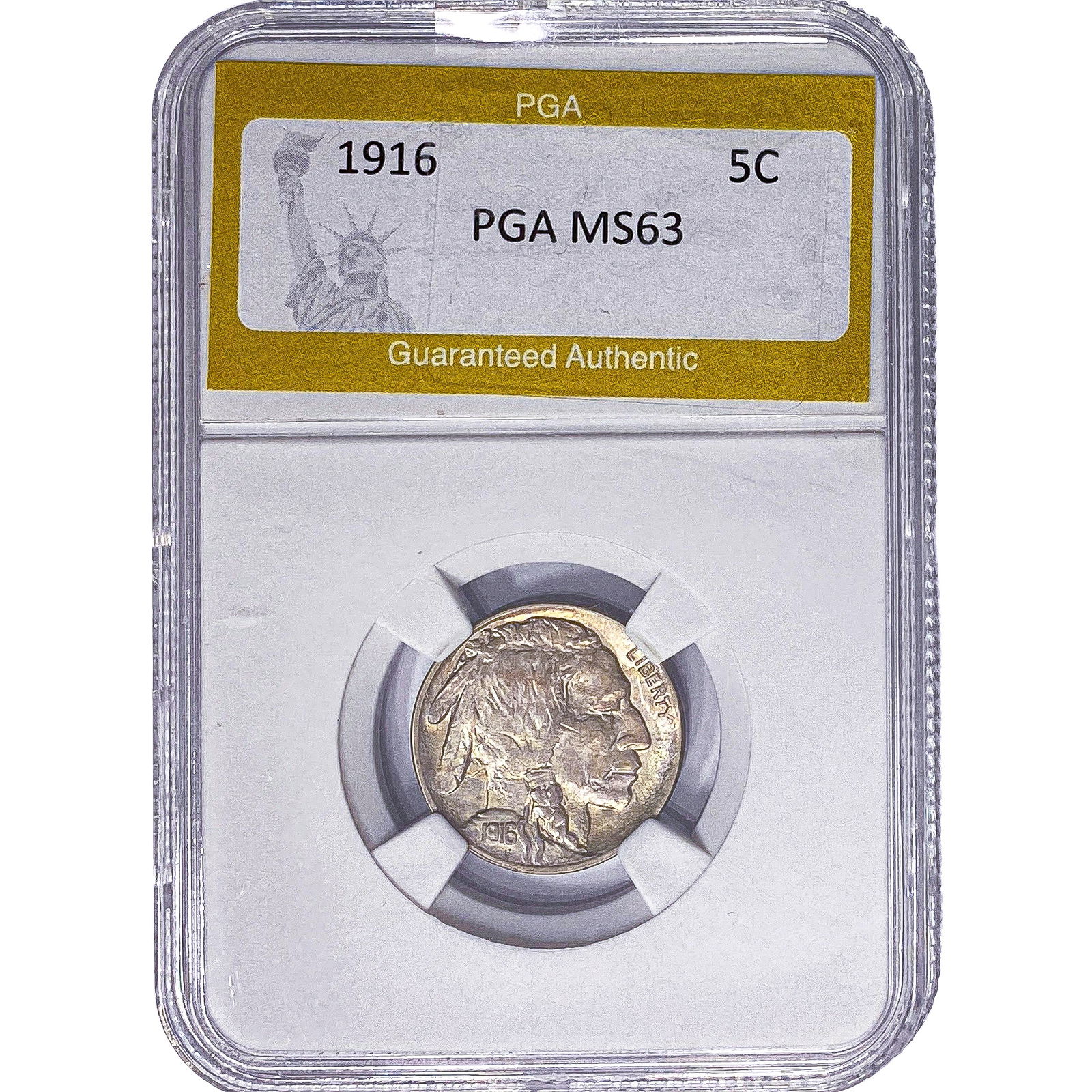 1916 Buffalo Nickel PGA MS63 (1 of 2)