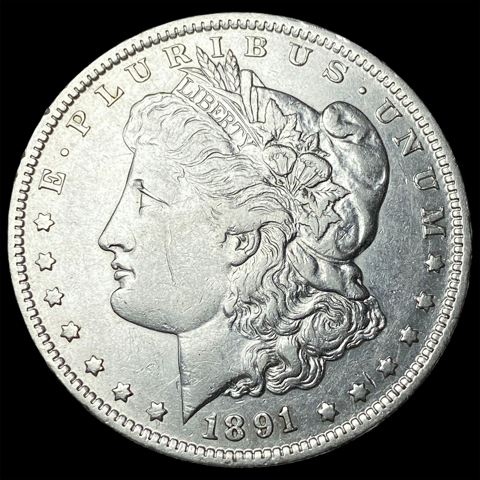 1891-O Silver Morgan Dollar CLOSELY UNCIRCULATED (1 of 2)