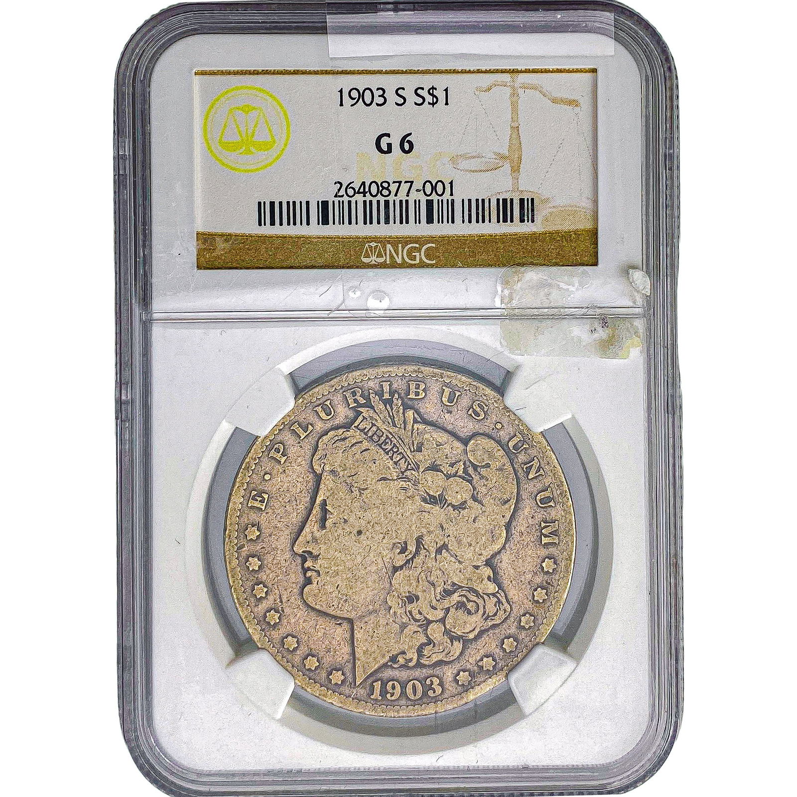 1903-S Morgan Silver Dollar NGC G6 (1 of 2)