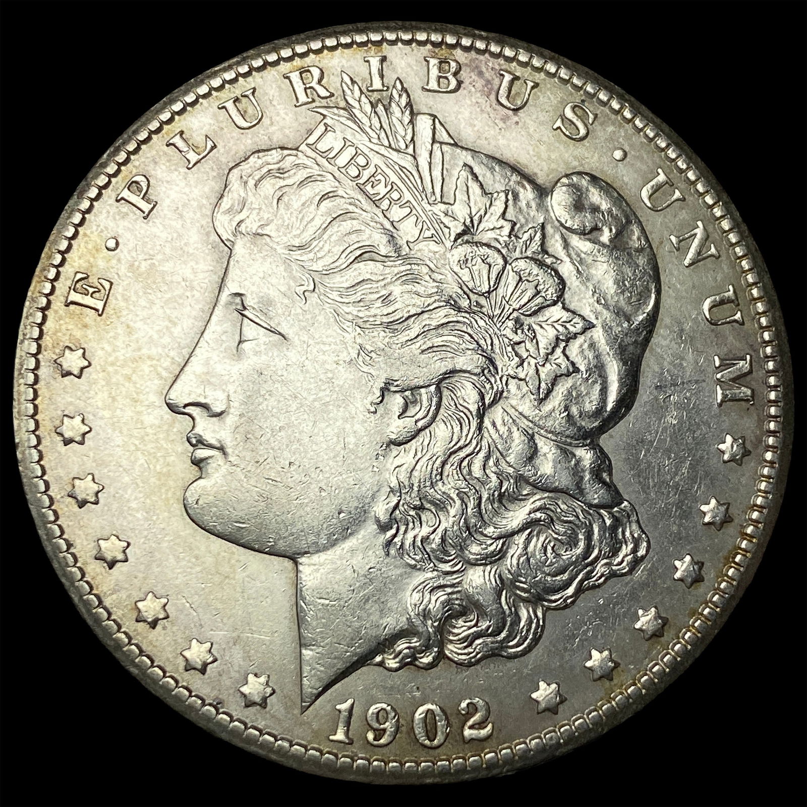 1902-S Silver Morgan Dollar CHOICE AU (1 of 2)