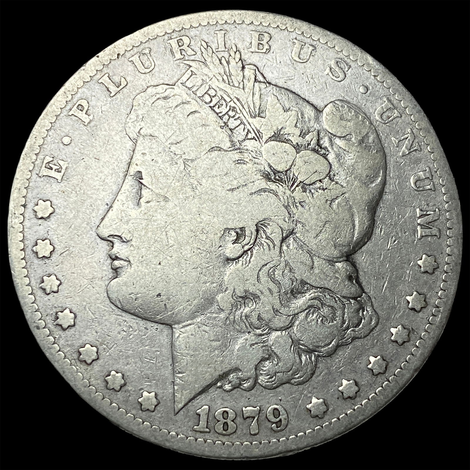 1879 Silver Morgan Dollar NICELY CIRCULATED (1 of 2)