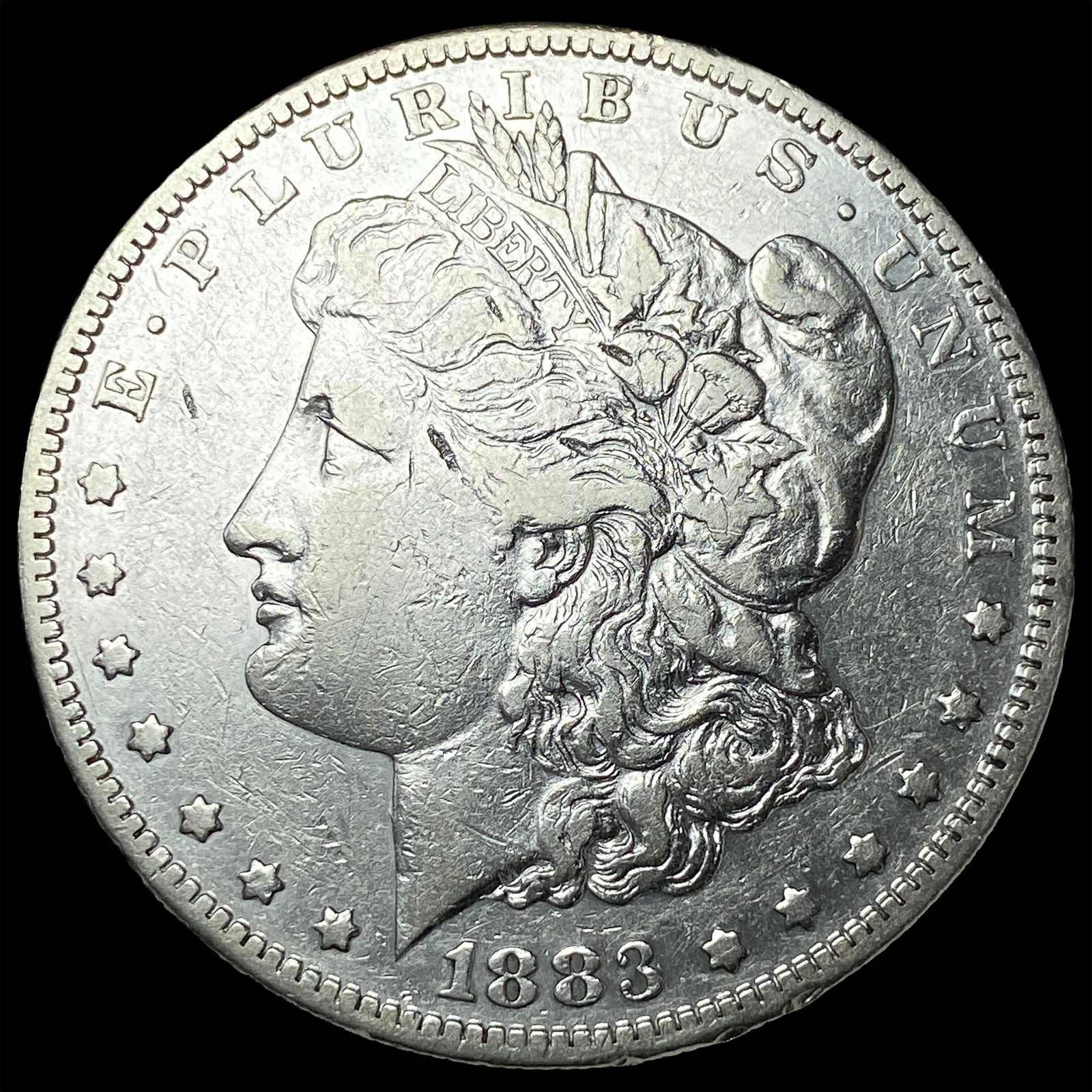 1883-S Morgan Silver Dollar LIGHTLY CIRCULATED (1 of 2)