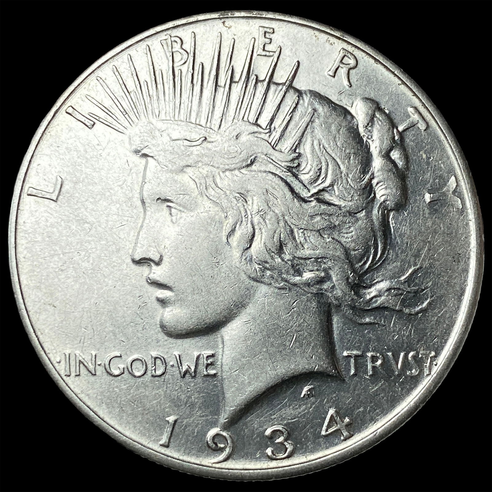 1934 Peace Silver Dollar CLOSELY UNCIRCULATED (1 of 2)