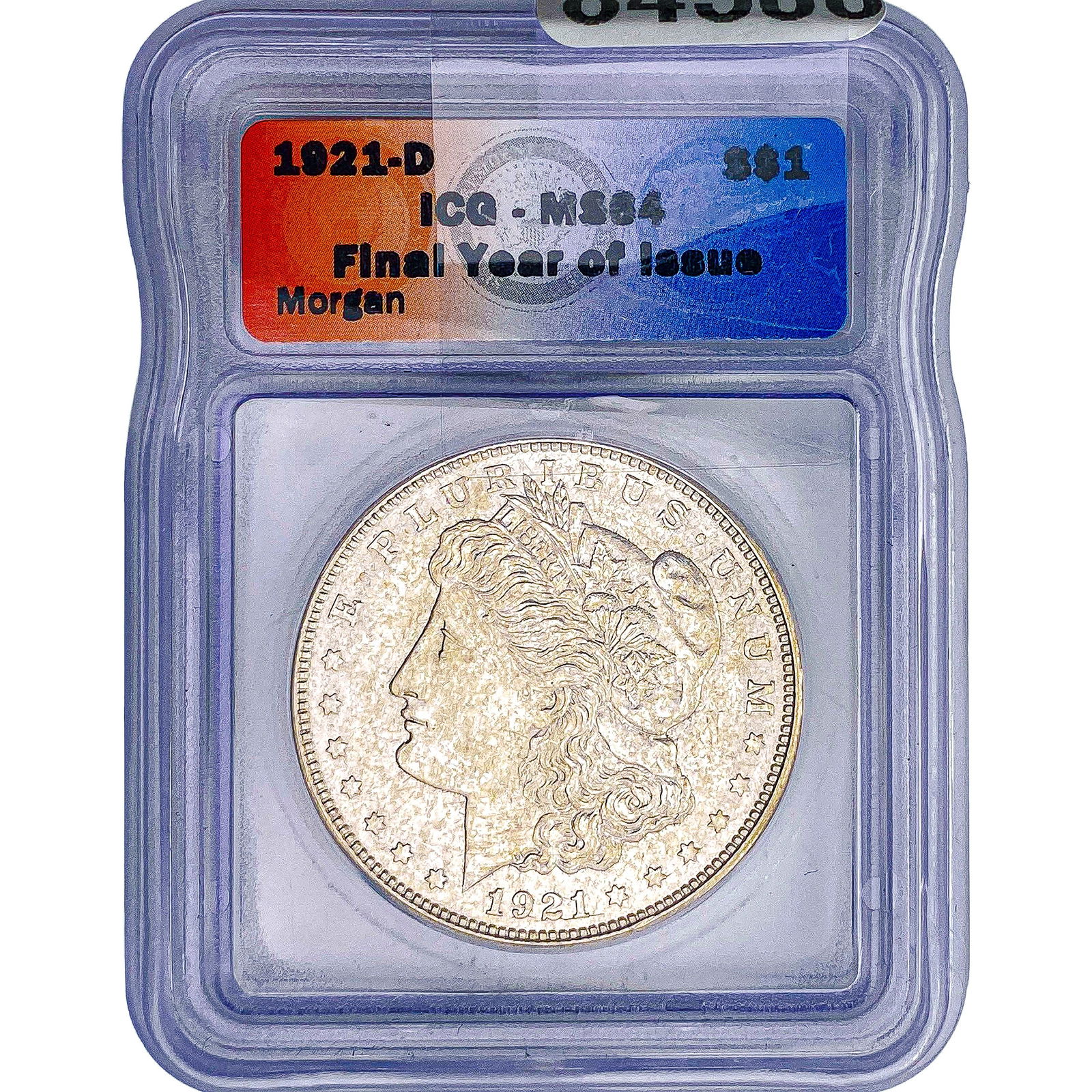 1921-D Morgan Silver Dollar ICG MS64 (1 of 2)