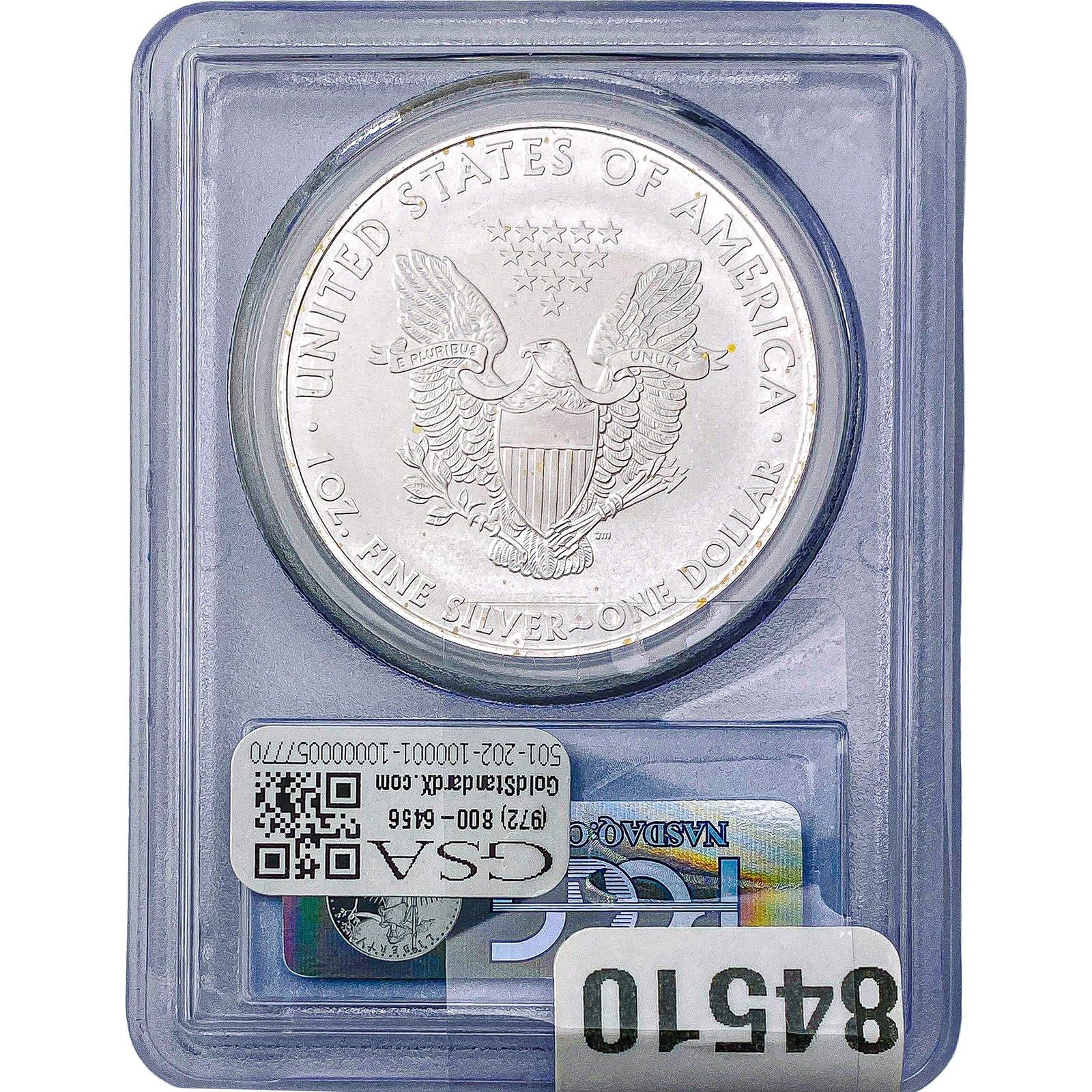 2010 Silver Eagle PCGS MS69 - 2