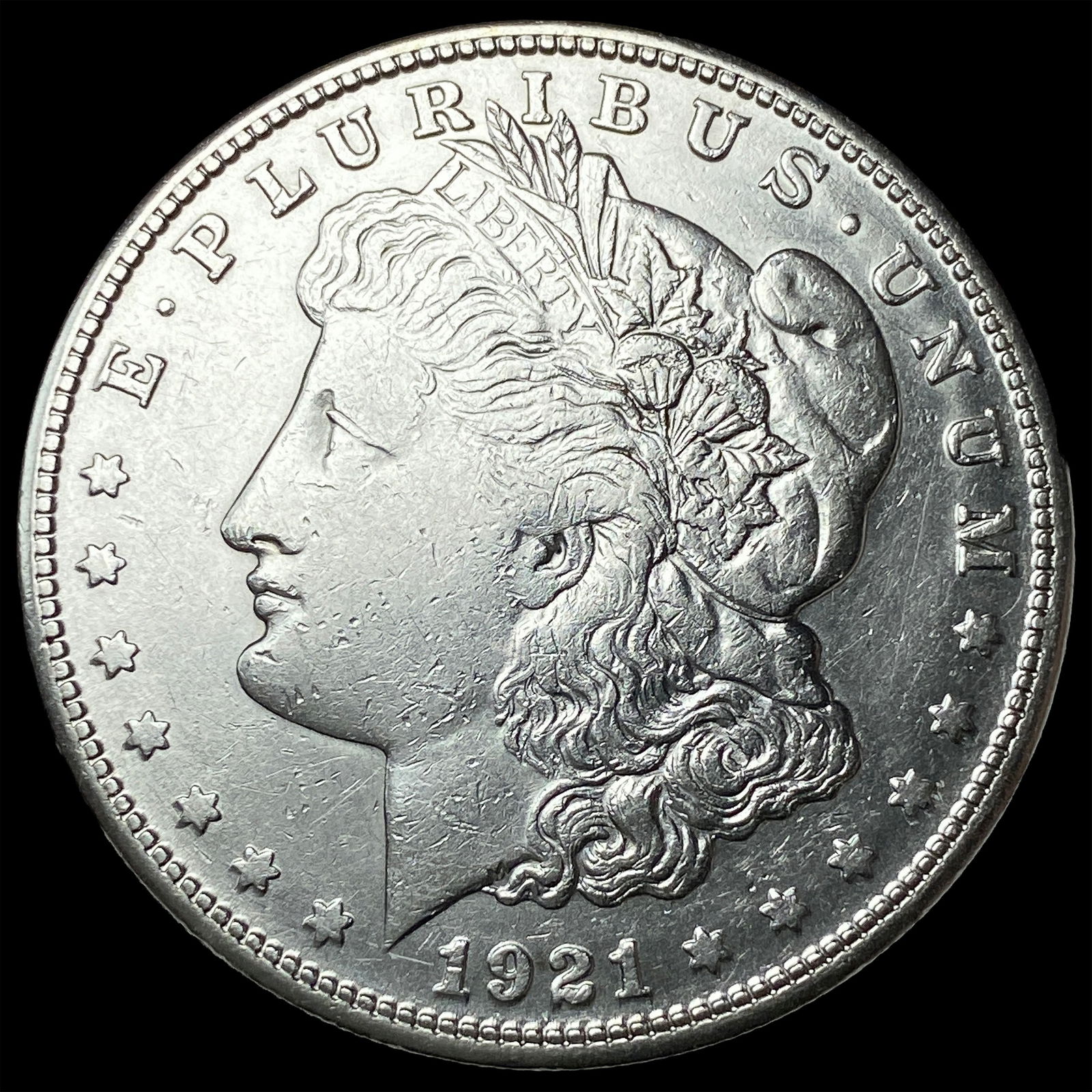 1921-S Silver Morgan Dollar CLOSELY UNCIRCULATED: 1921-S Silver Morgan Dollar CLOSELY UNCIRCULATED