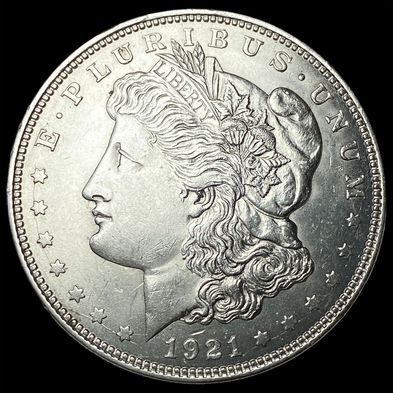 1921 Silver Morgan Dollar UNCIRCULATED: 1921 Silver Morgan Dollar UNCIRCULATED