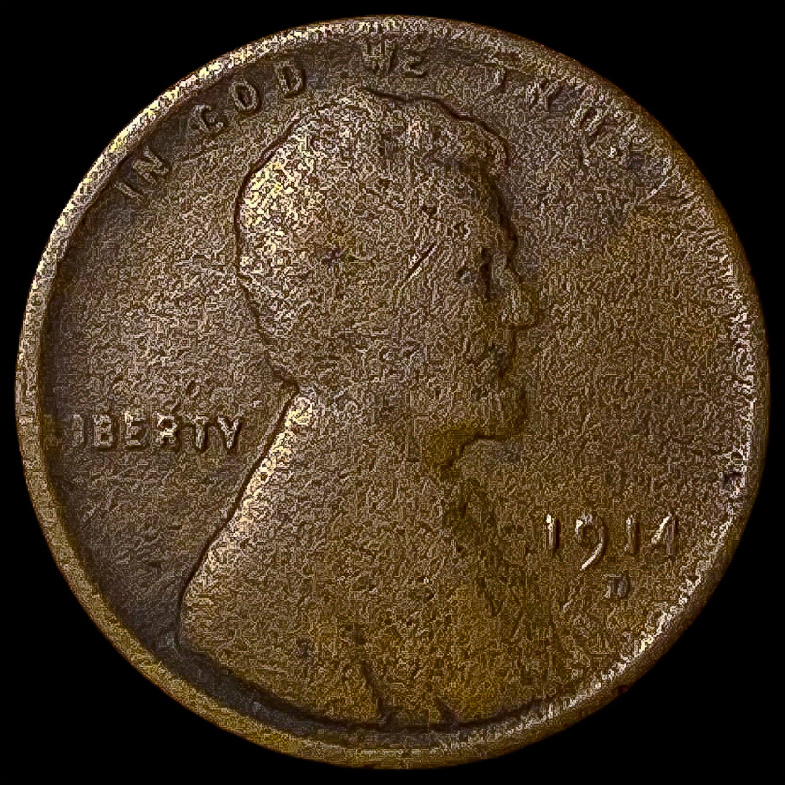 1914-D Lincoln Wheat Cent NICELY CIRCULATED (1 of 2)