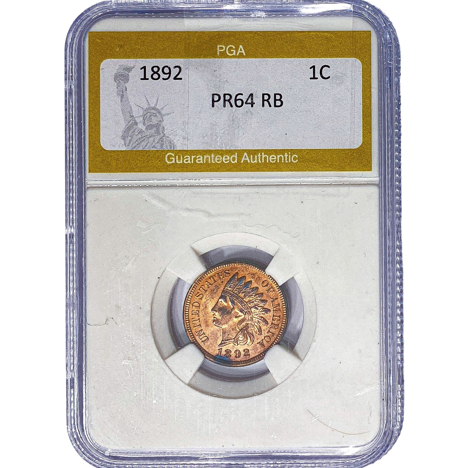1892 Indian Head Cent PGA PR64 RB (1 of 2)