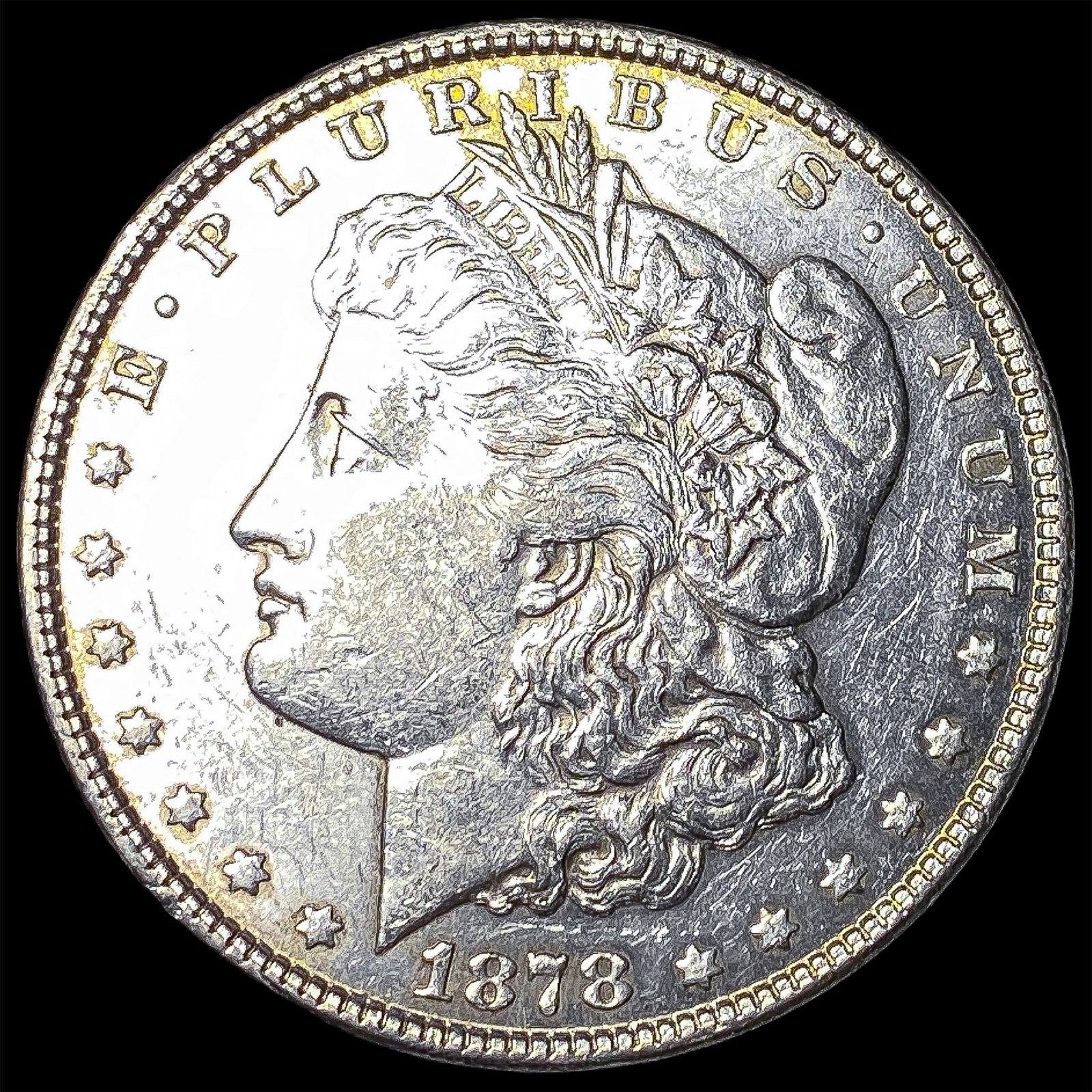 1878-S Silver Morgan Dollar UNCIRCULATED: 1878-S Silver Morgan Dollar UNCIRCULATED