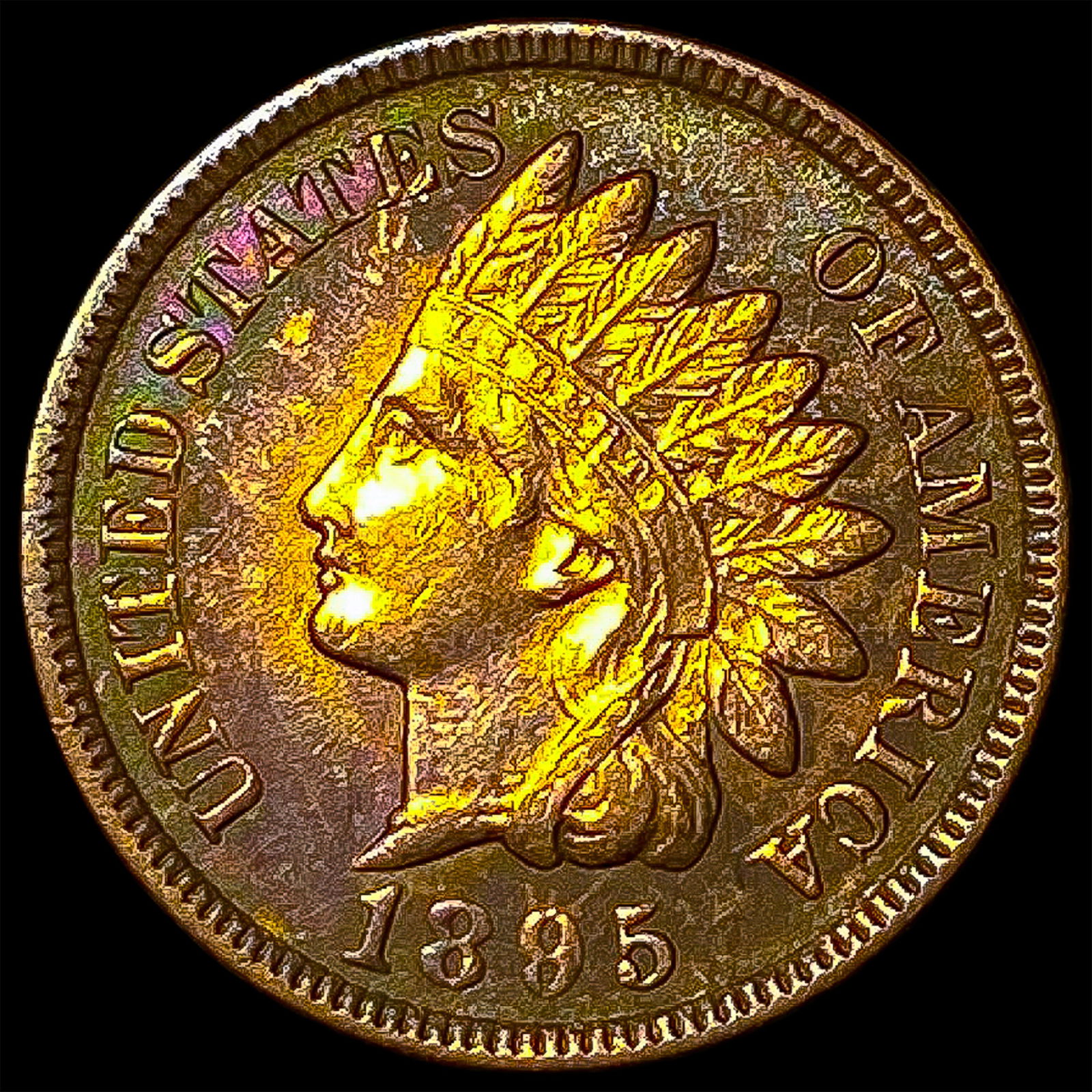 1895 Indian Head Cent UNCIRCULATED (1 of 2)