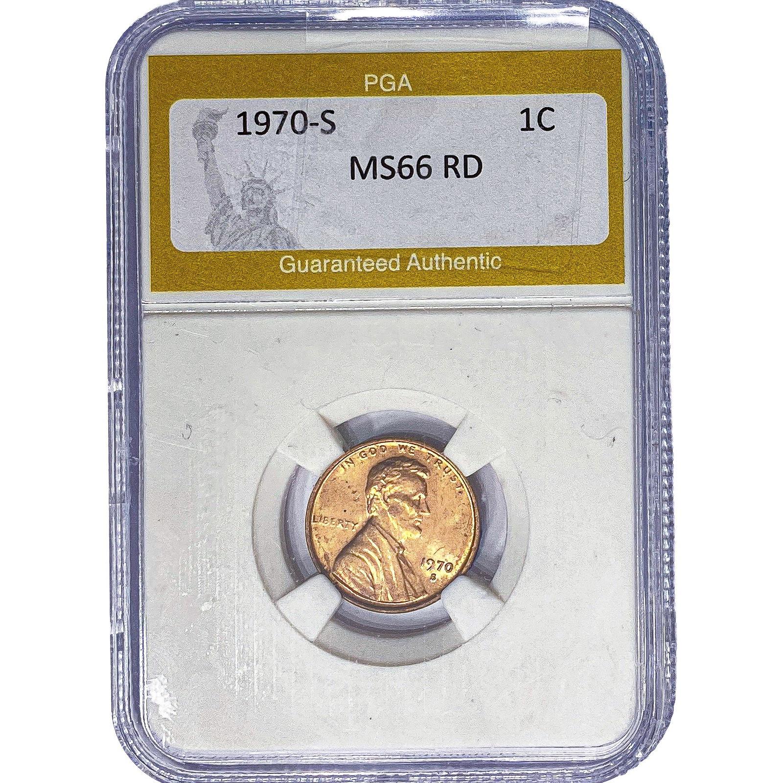 1970-S Lincoln Memorial Cent PGA MS66 RD (1 of 2)